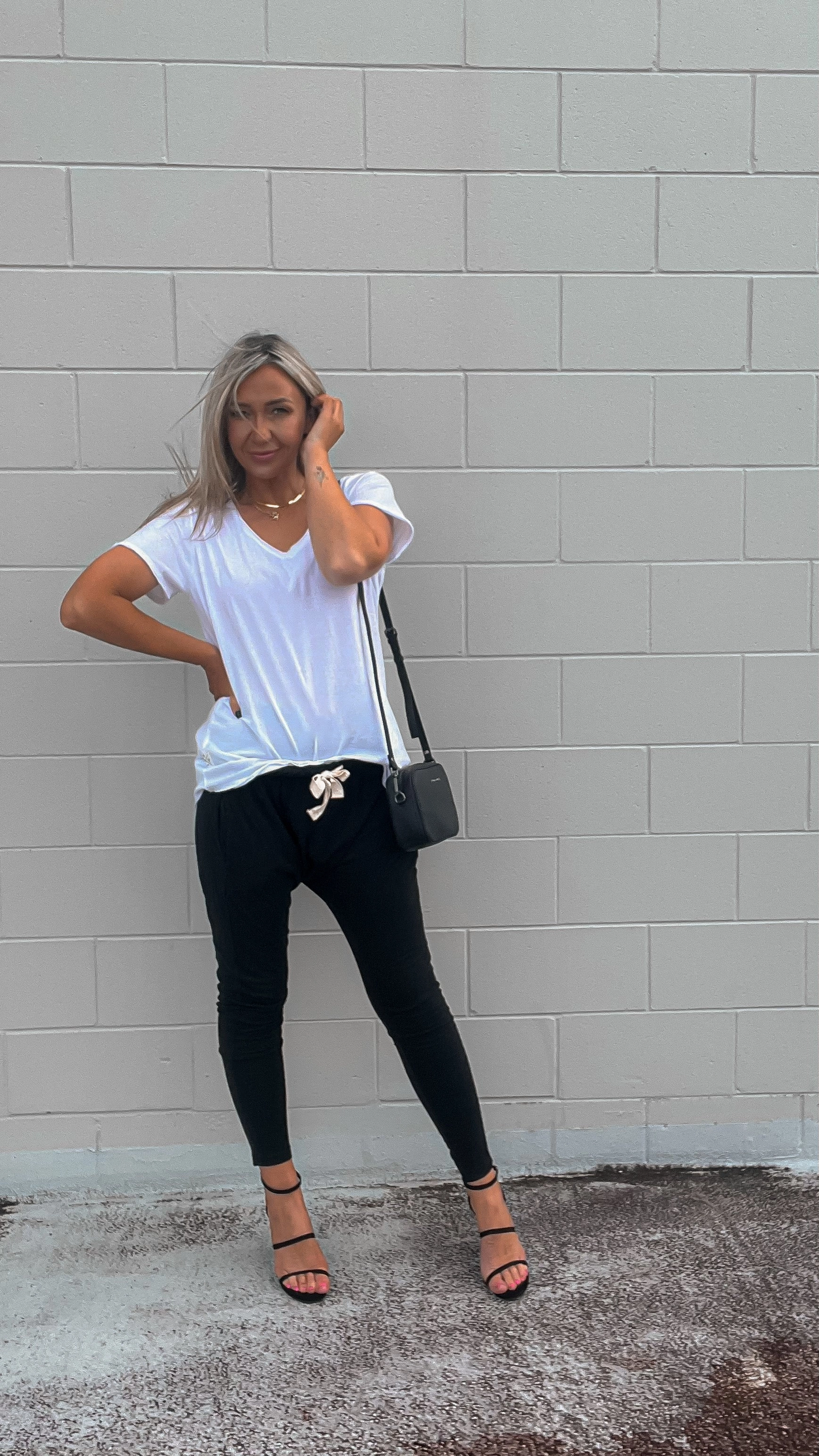 Silent Theory Fluid Pants Black Comfortable Fit Wear Smart Design