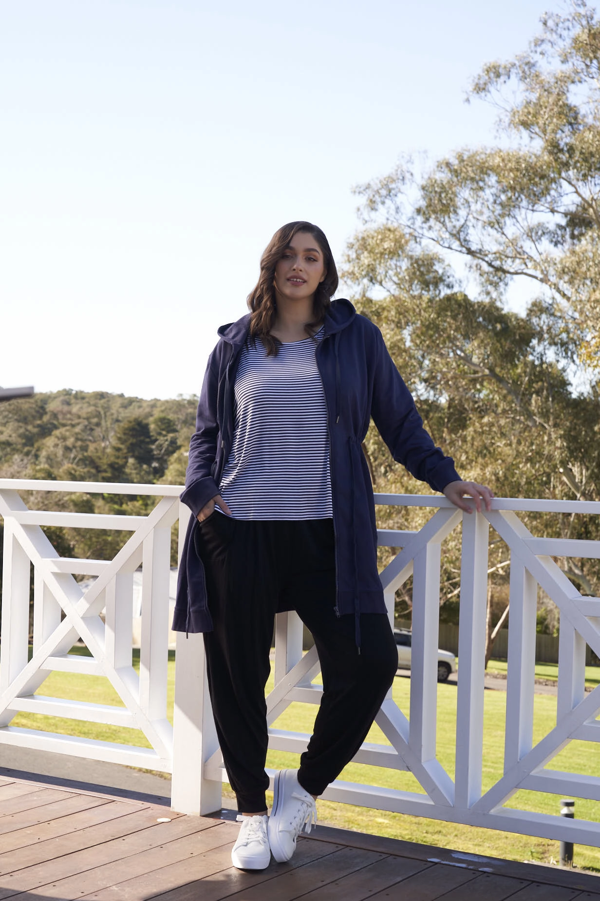 All Season Compatibility Betty Basics Anorak Sweat Jacket Blue