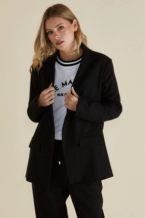 Betty Basics Portland Blazer Black All Season Compatibility
