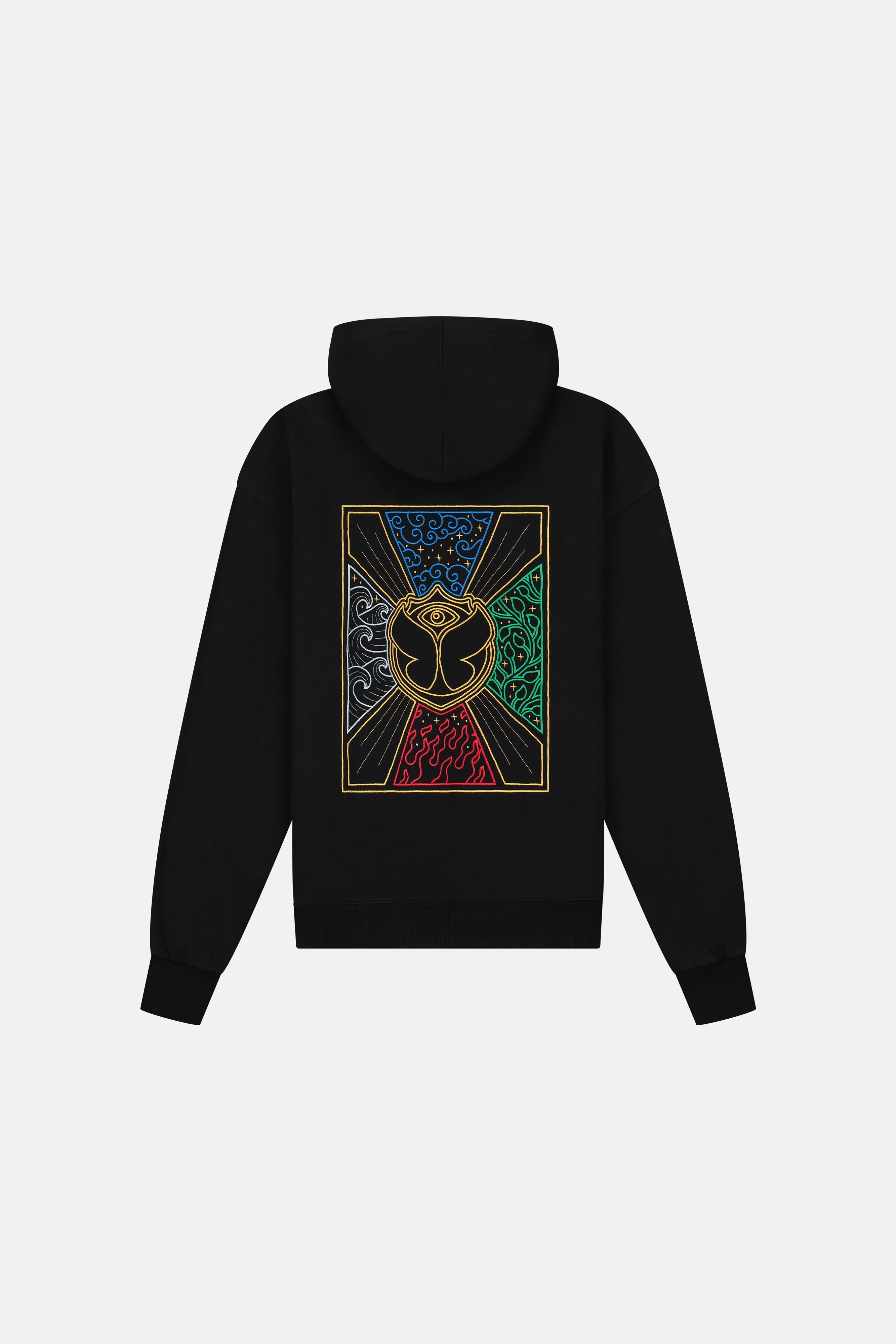 Winter Ready Outfit UNITY FLAG COLOR HOODIE