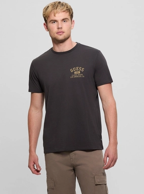 Black Classic Collegiate T-Shirt Reinforced Stitching