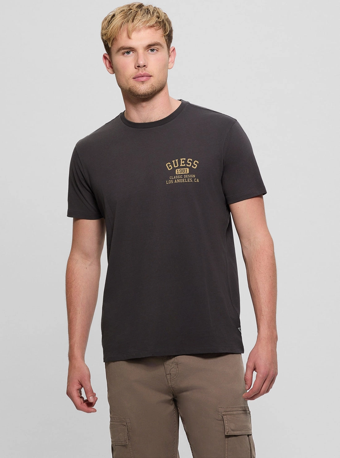 Black Classic Collegiate T-Shirt Anti Odor Finish