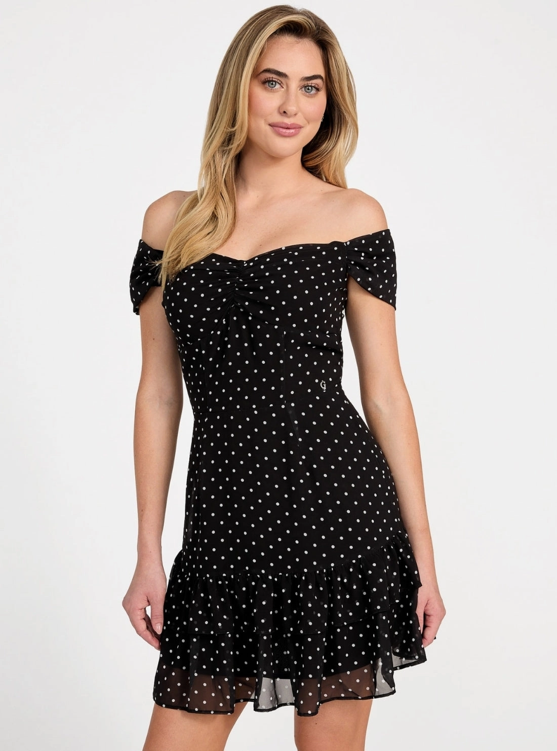 Elegant Fit Black Marie Sleeveless Dress