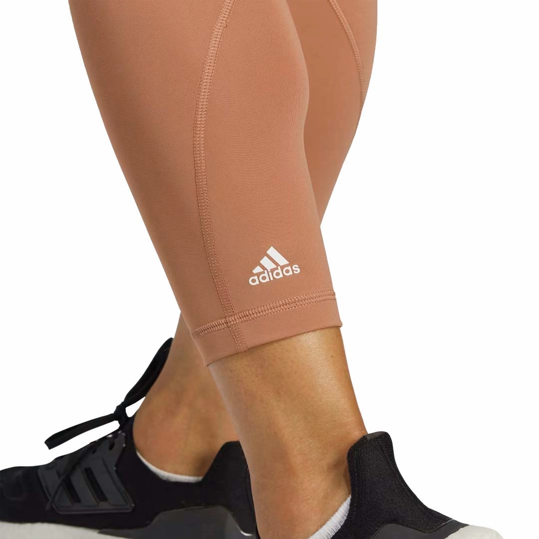 Secure Waistband Timeless Utility adidas - Women's Techfit 7/8 Leggings (HR9606)