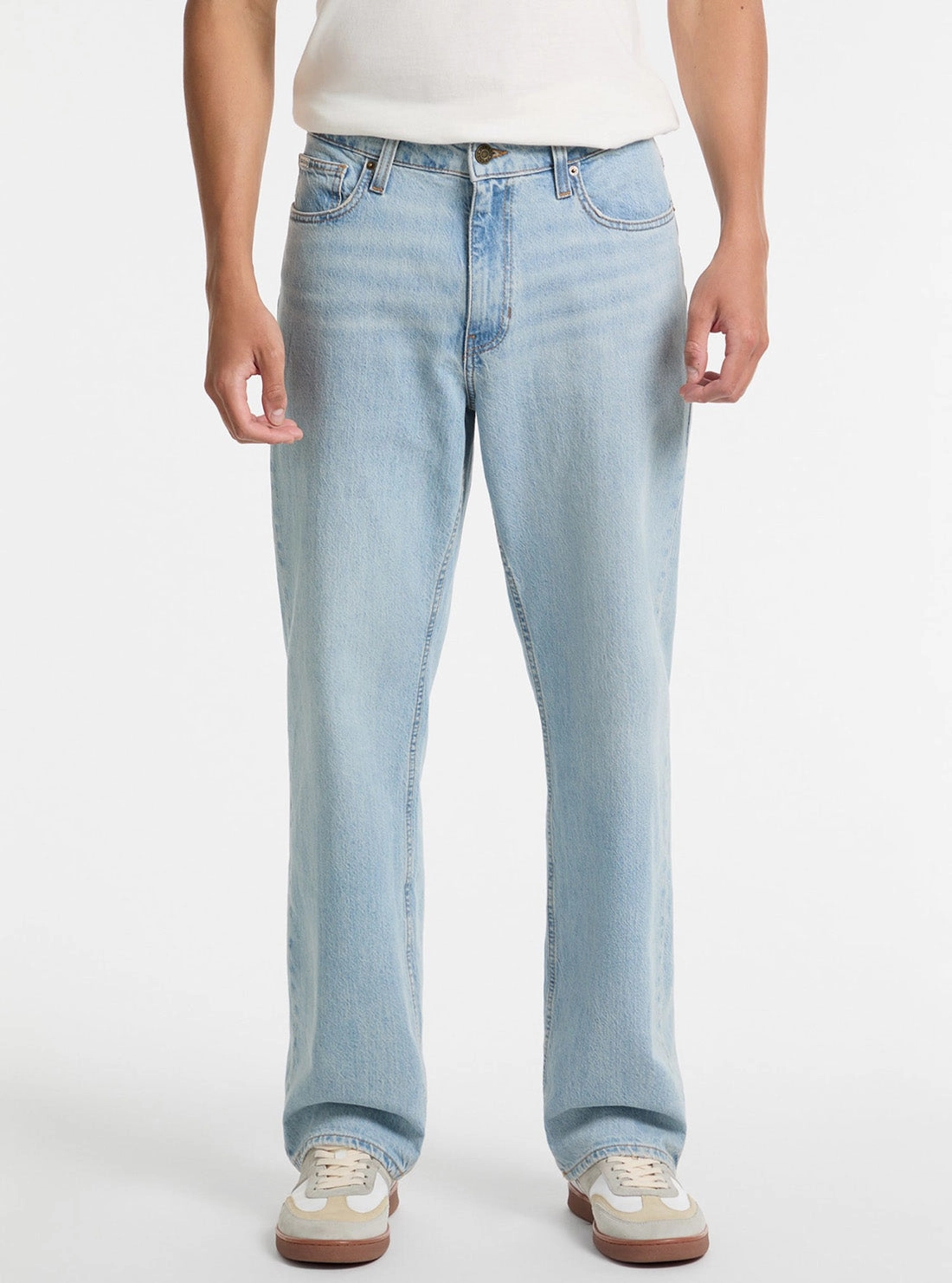 Guess Jeans Eco G15 Relaxed Tapered Jeans in Light Wash Rainy Day Vintage Lover