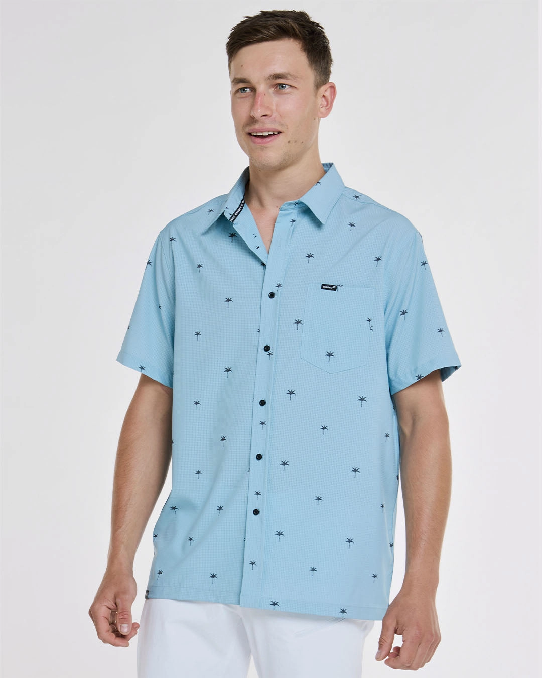 Mens Tech Party Shirt | Wahine Reinforced Buttonholes Personalized Touch