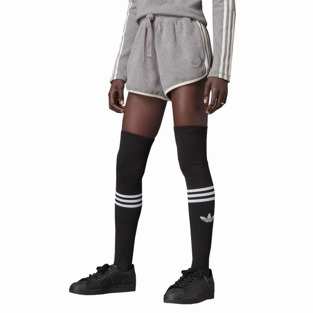 Stay Dry MoistureWicking adidas - Women's Blue Version Waffle Shorts (HE1473)