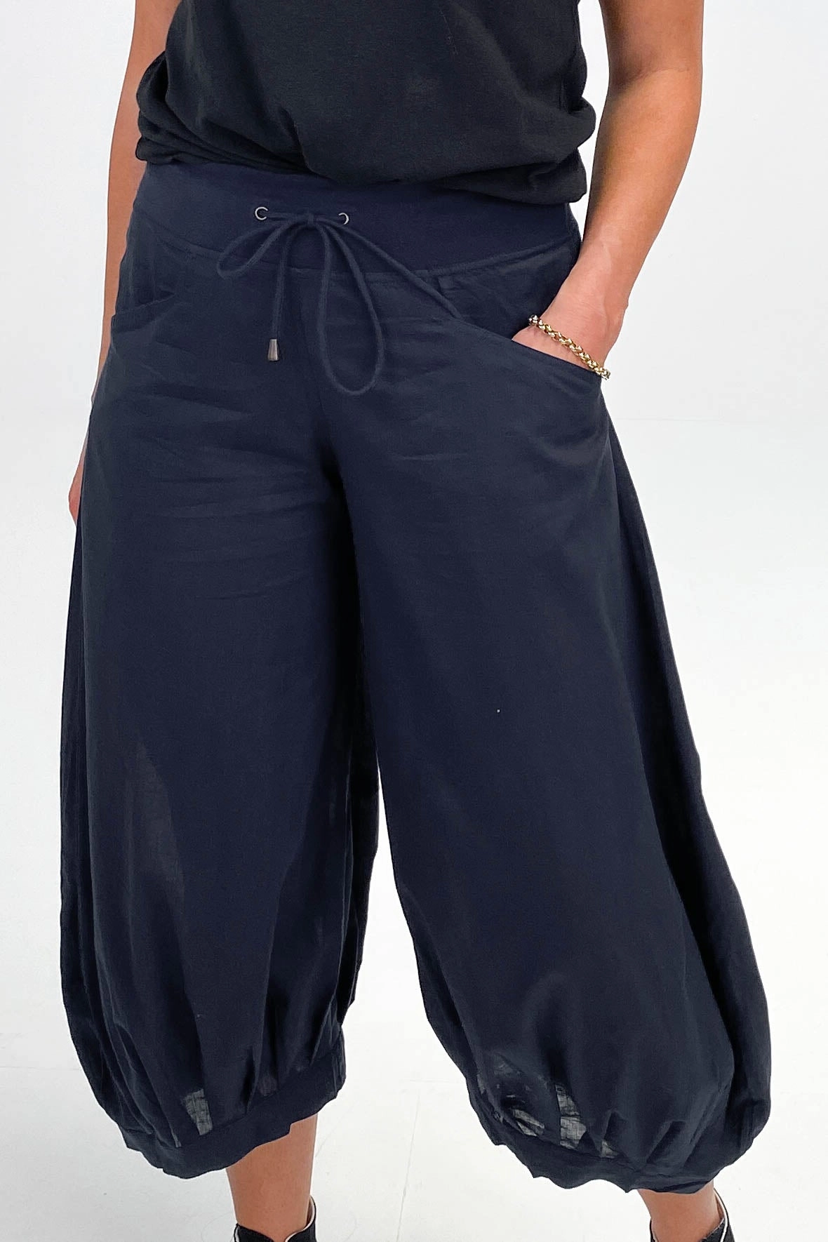 Refined Fabric Boom Shankar Guru Pant Basic Navy
