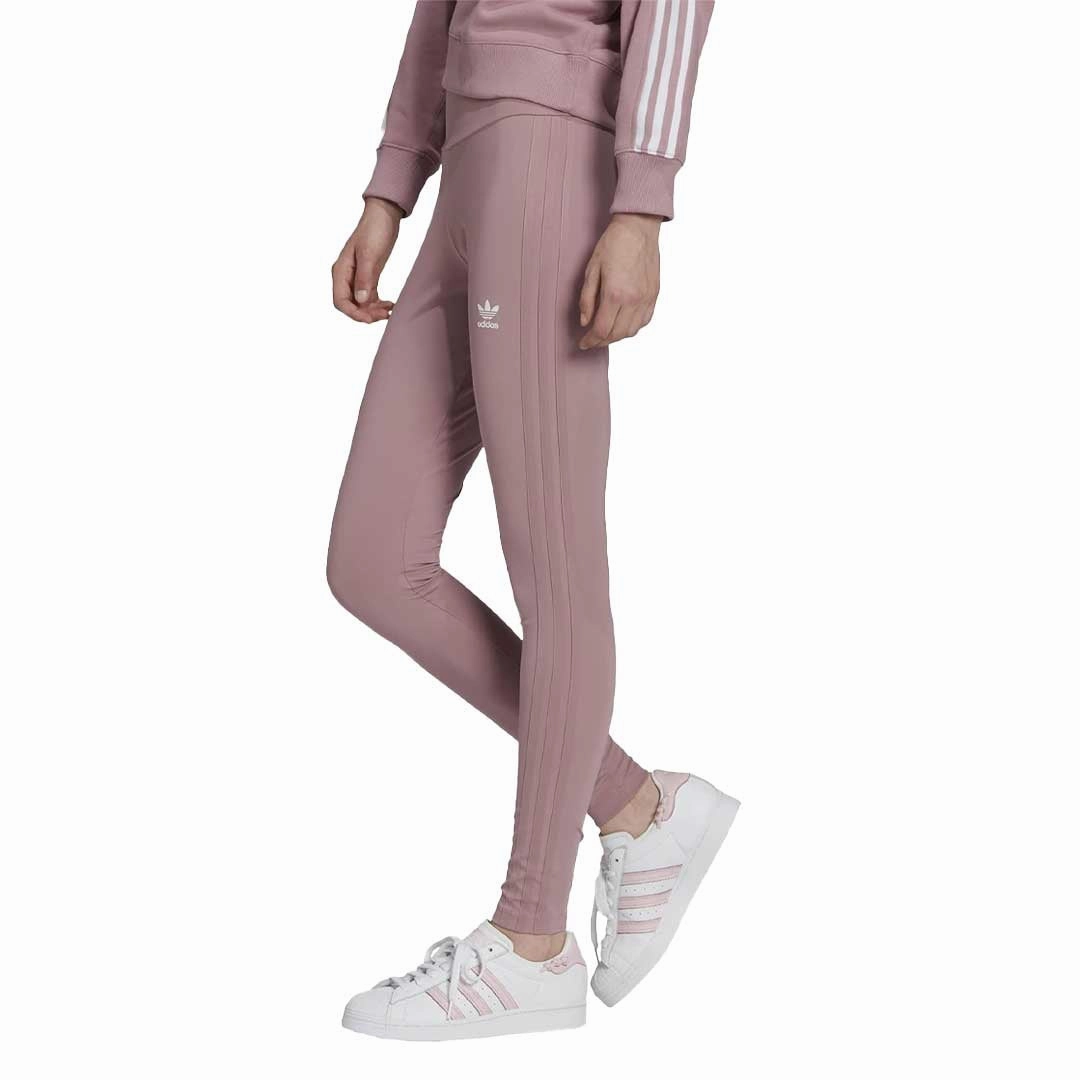 Ripped design Button front adidas - Women's Adicolor Tonal 3-Stripes Tights (HC2020)