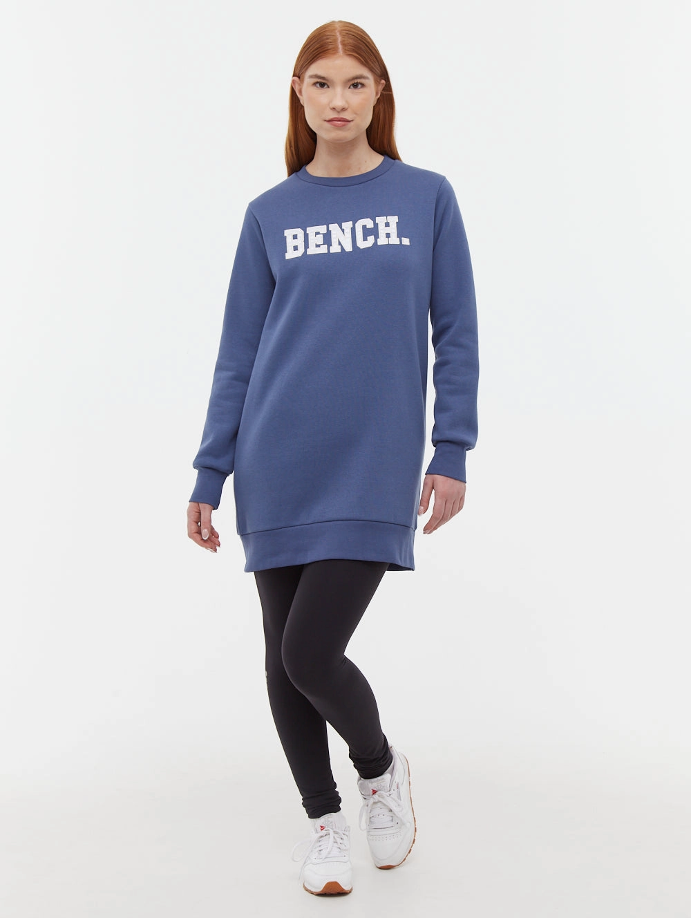 Urlenne Collegiate Logo Crew Neck Sweatshirt Dress Breathable Fit Wear Essential Warmth