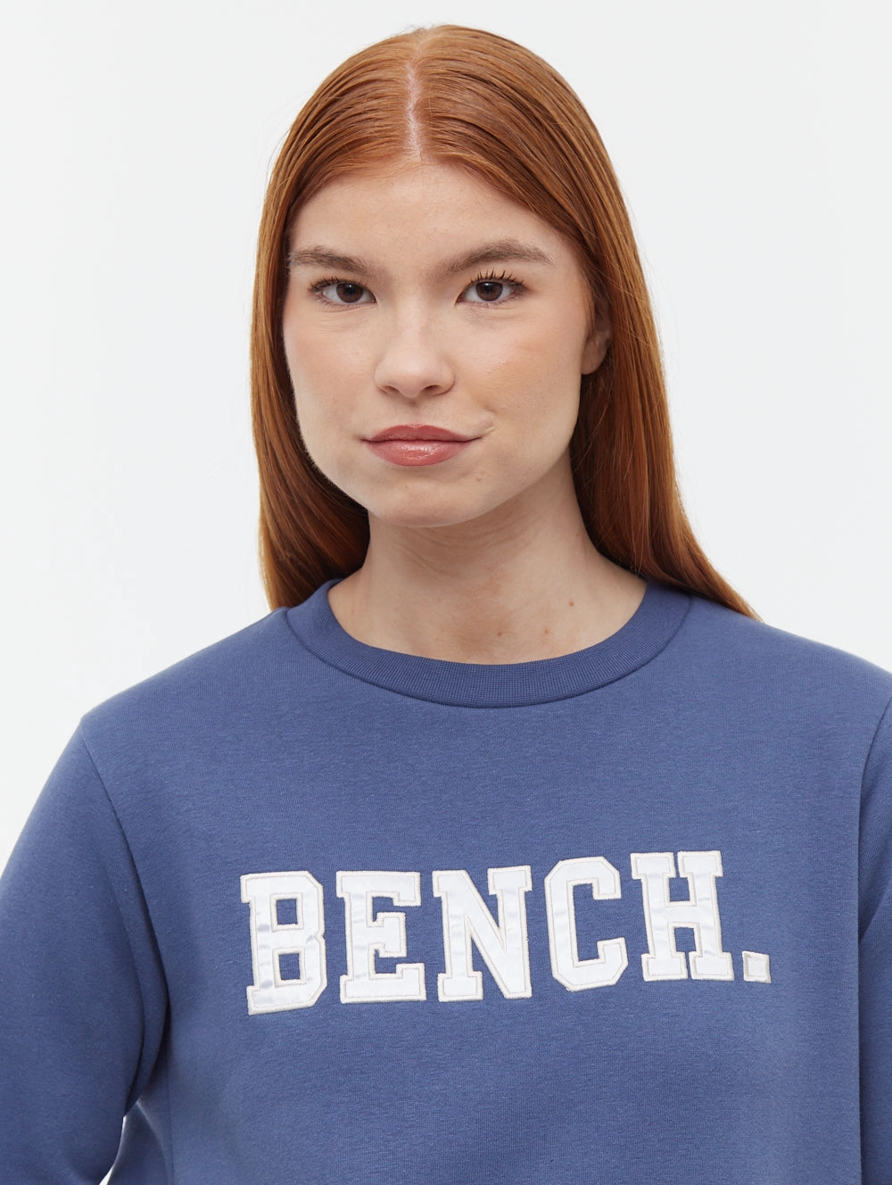 Sleek Look Fashion-Forward Look Urlenne Collegiate Logo Crew Neck Sweatshirt Dress