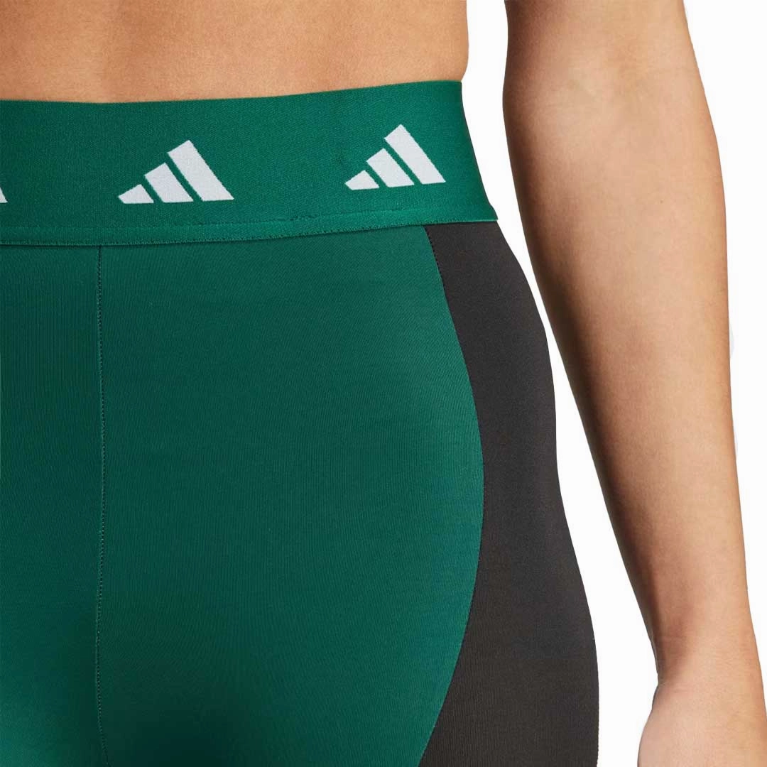 adidas - Women's Techfit Colorblock 7/8 Leggings (IK6154) SnagFreeFabric