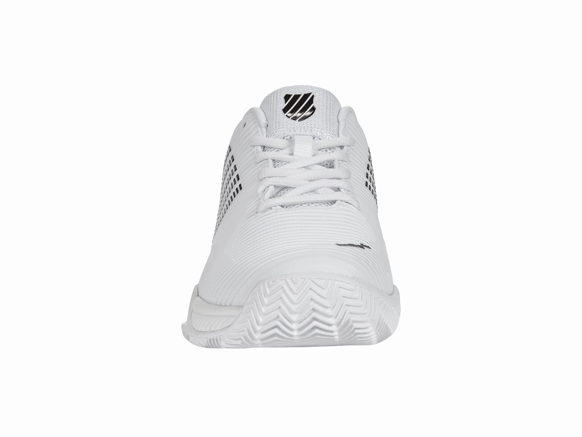 06614-102-M | HYPERCOURT EXPRESS 2 CLAY | WHITE/BLACK Shock absorption tech HyperDurable Outsole Compound
