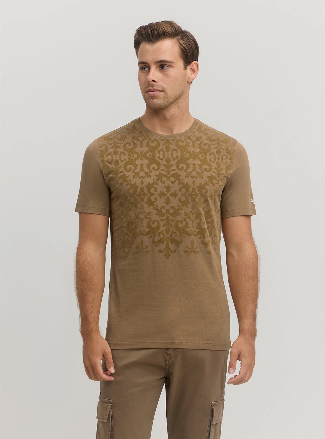 Brown Flock T-Shirt YarnBlend Basic Tank