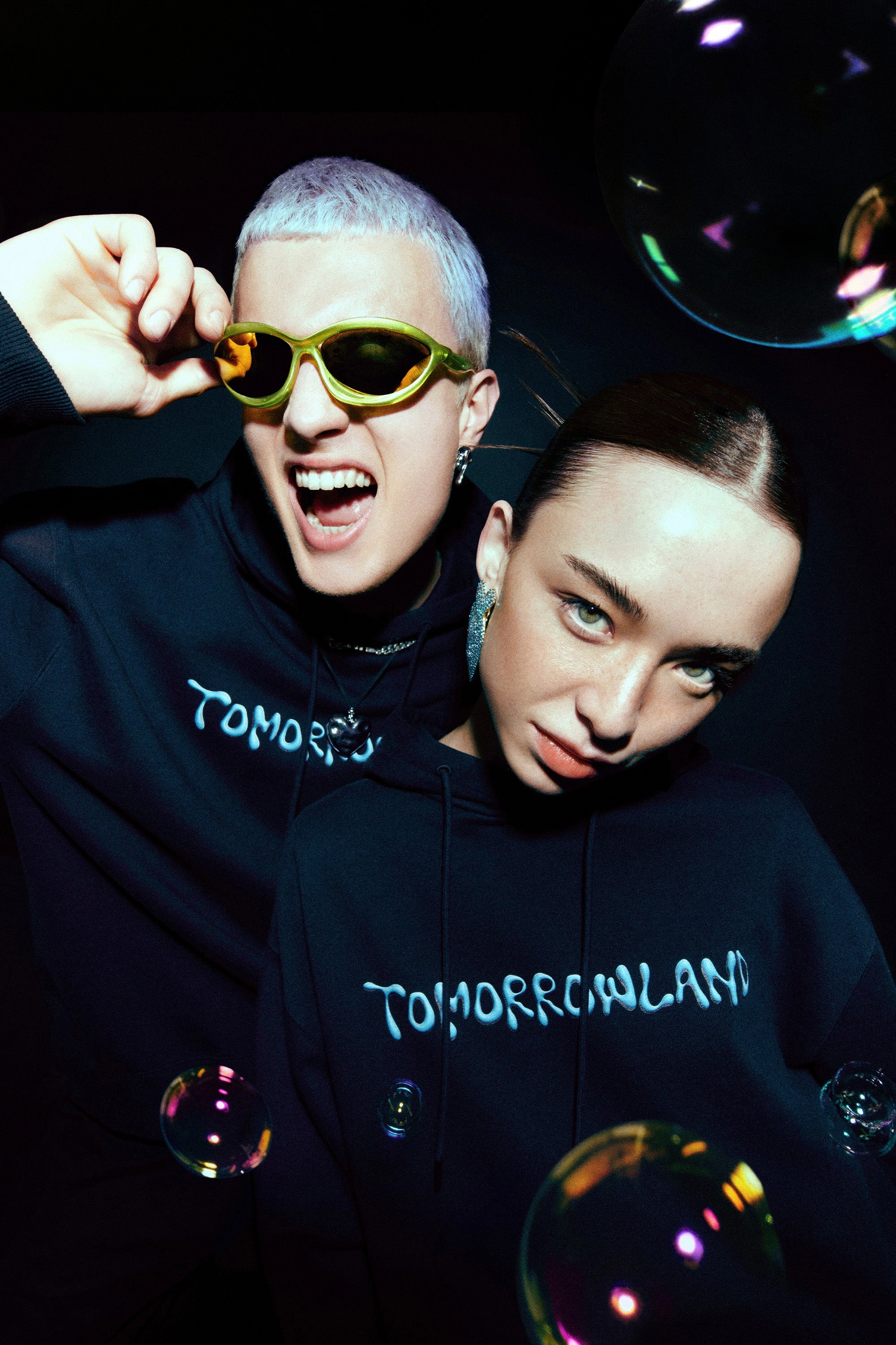 Layered Style BUBBLE HOODIE