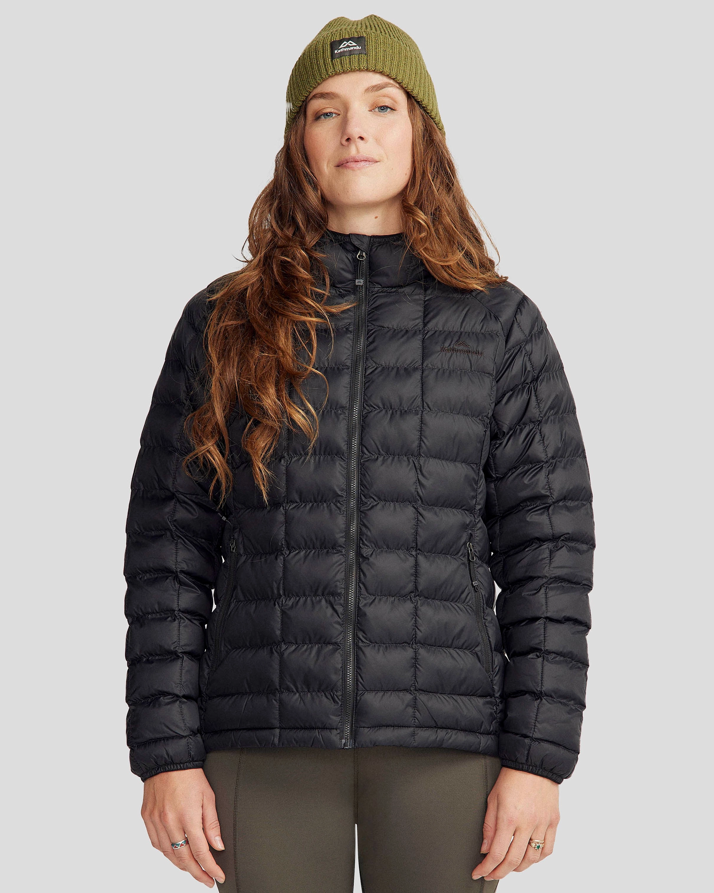 Practical Layer Women's Heli Insulated Hooded Jacket - Black Stingray