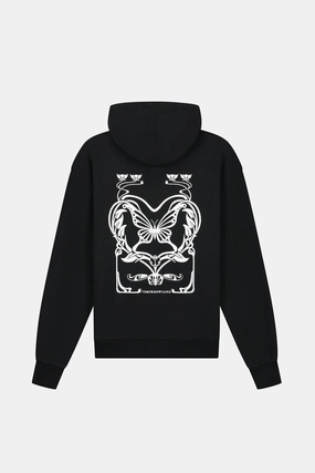 BUTTERFLY CONTRAST HOODIE All Day Softness