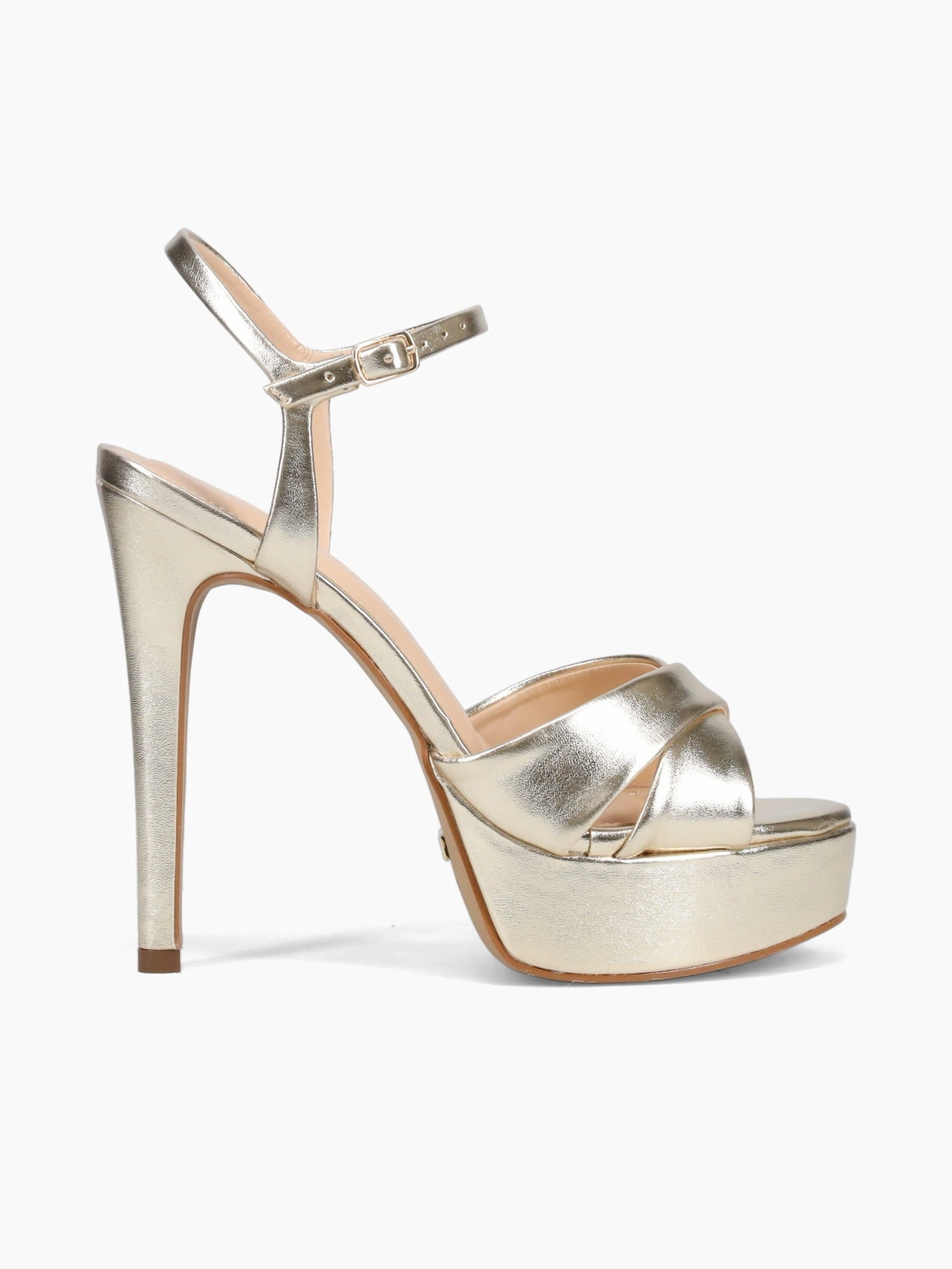 Calypso Ouro Soft Metalizado Elegant Boots