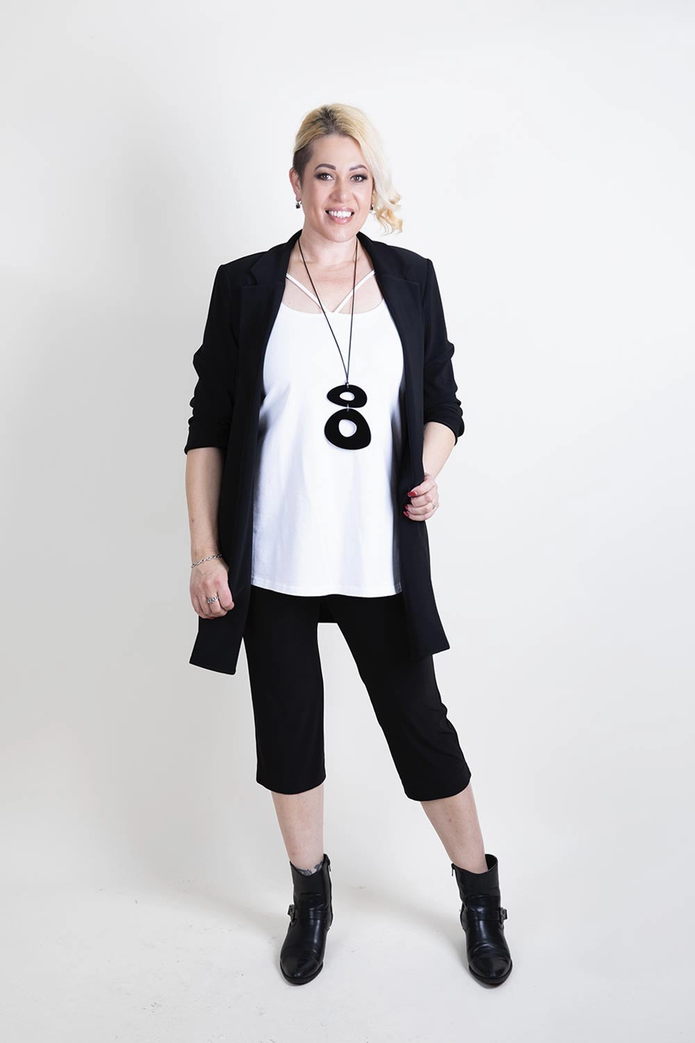 Decorative stitching Cashews - C959 Frenzy 7/8 Pant