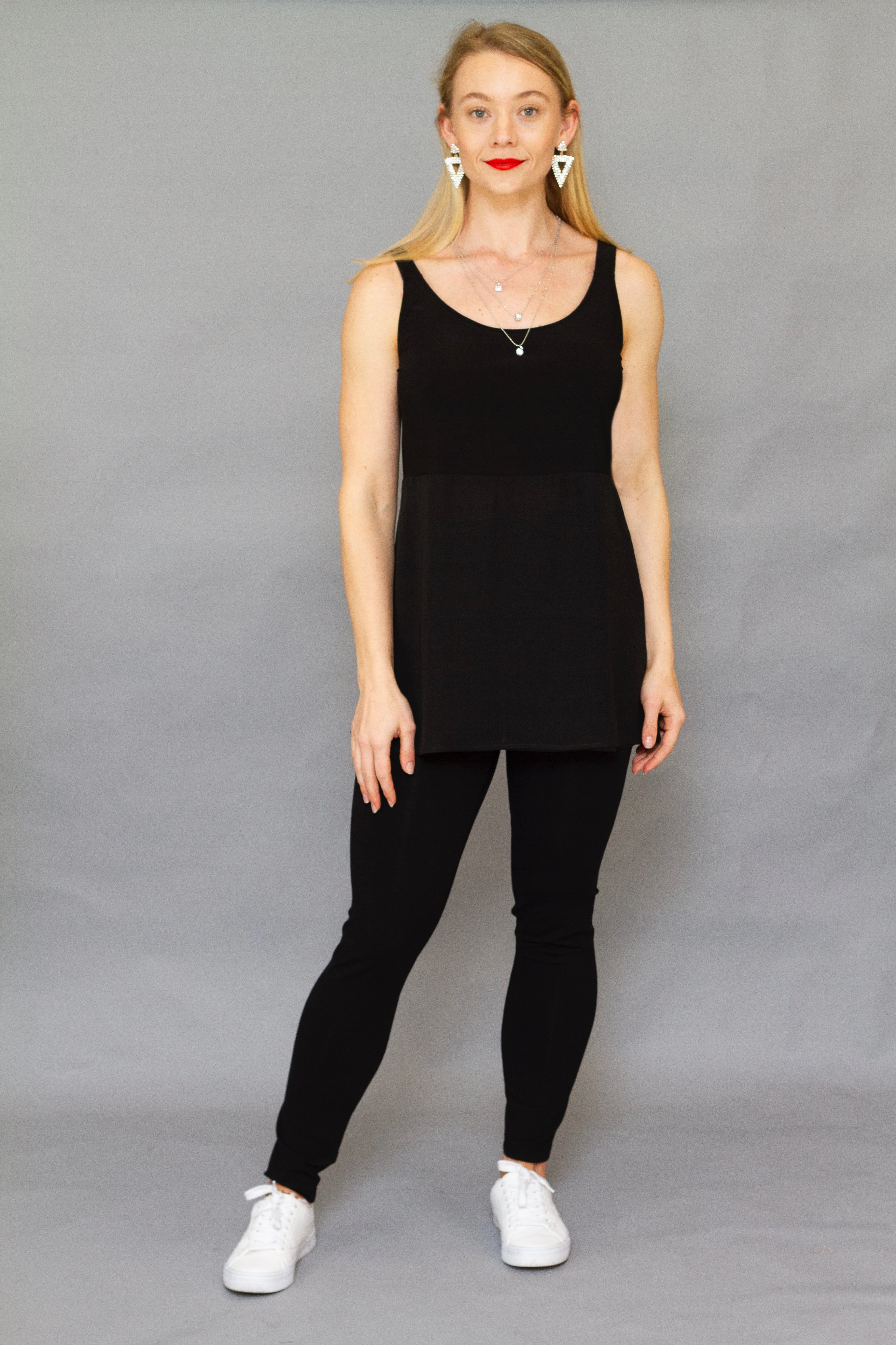 Ripstop Fabric Technology Cashews - PNT109/F18 Slim Leg Ponti Pant