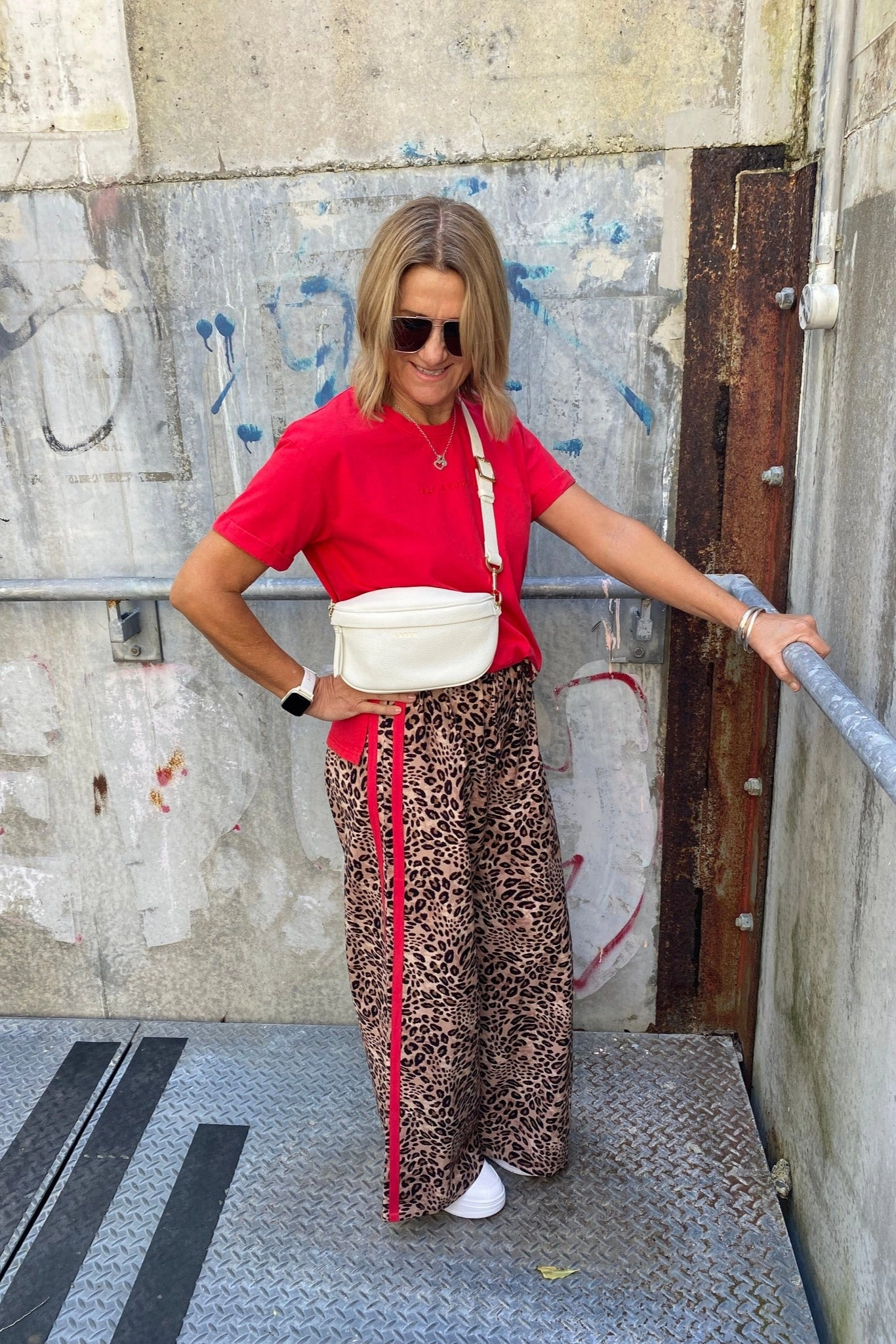 Rebel Club Fierce Eve Pant Print Pre-Order Due End of October Double Layer Dance Practice Fade Resistant Work Commute