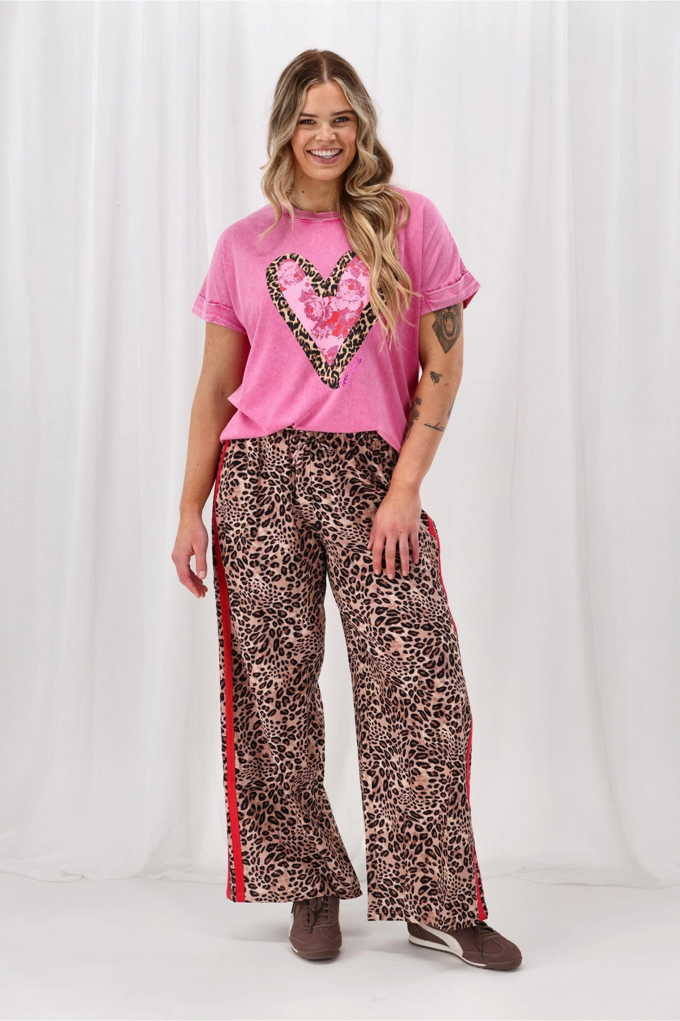 Slim Fit Home Lounge Travel Enthusiast Stretch Fit Rebel Club Fierce Eve Pant Print Pre-Order Due End of October