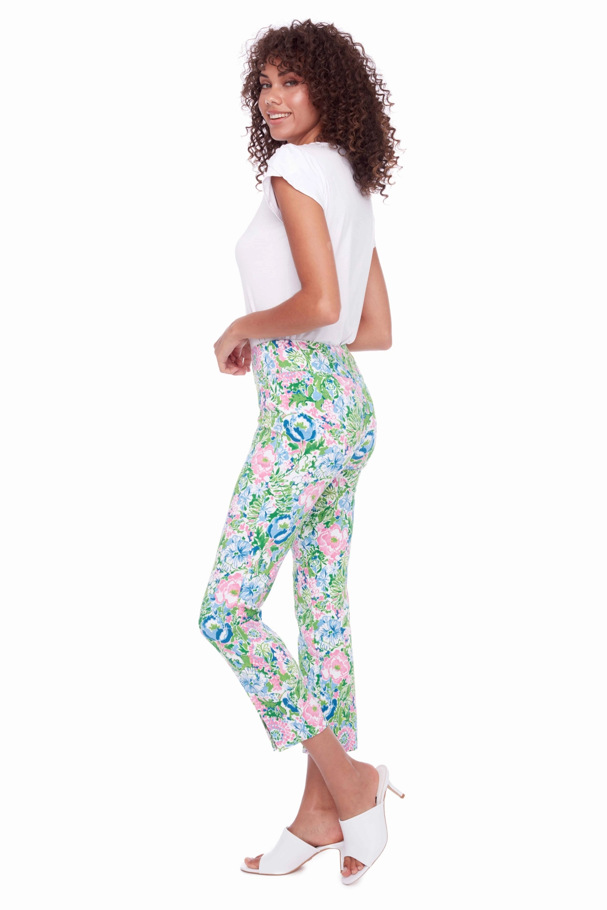 Up Pant - 68111UP Slim Pant Flowy legs