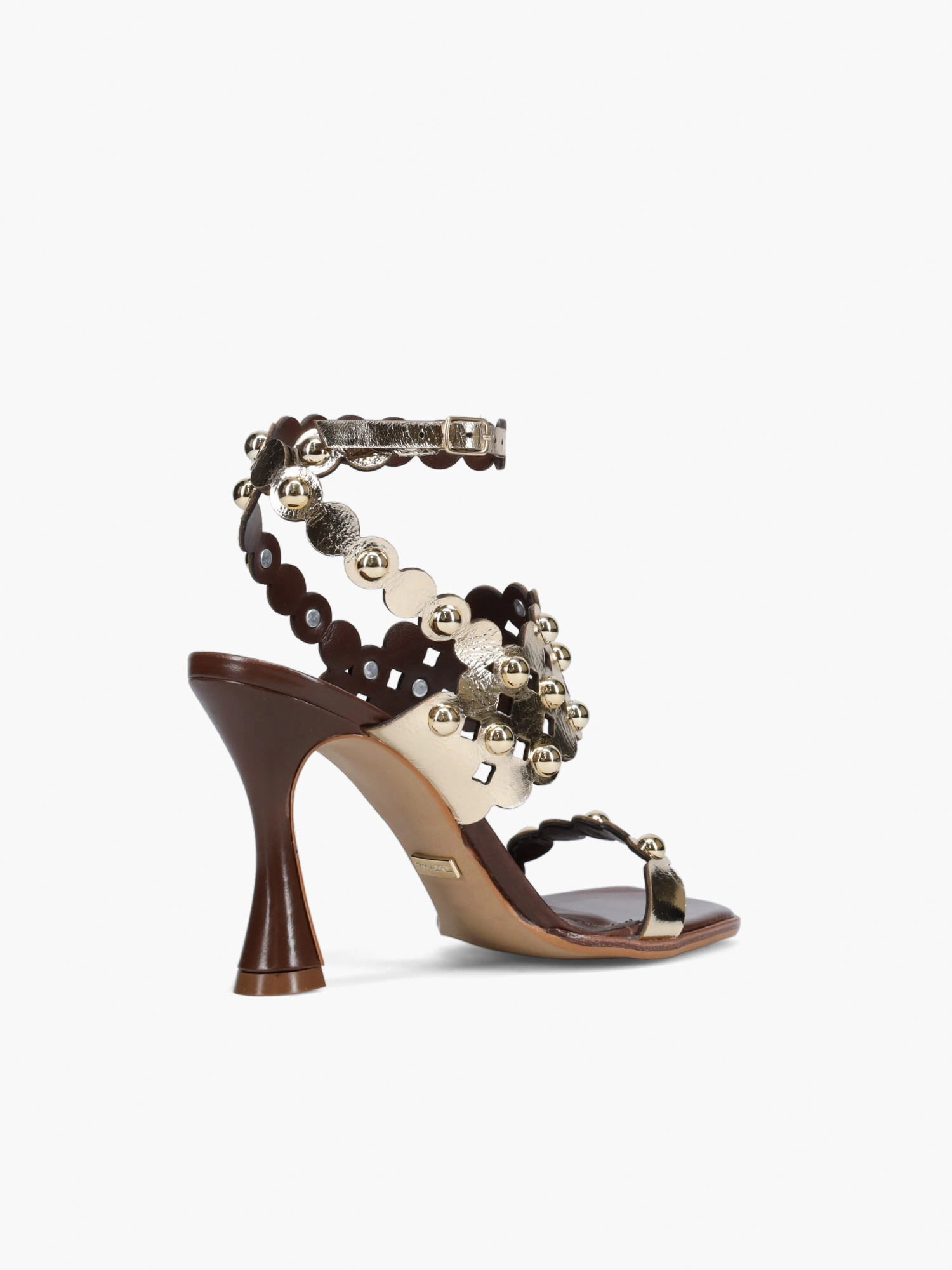 Ameline Gold Crystal Leather Energy return