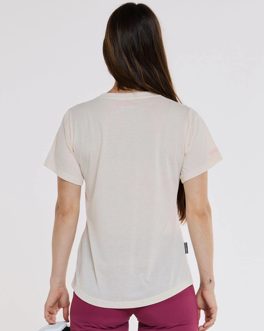 Womens Short Sleeve Tech Tee | Bone Cozy Fit Design