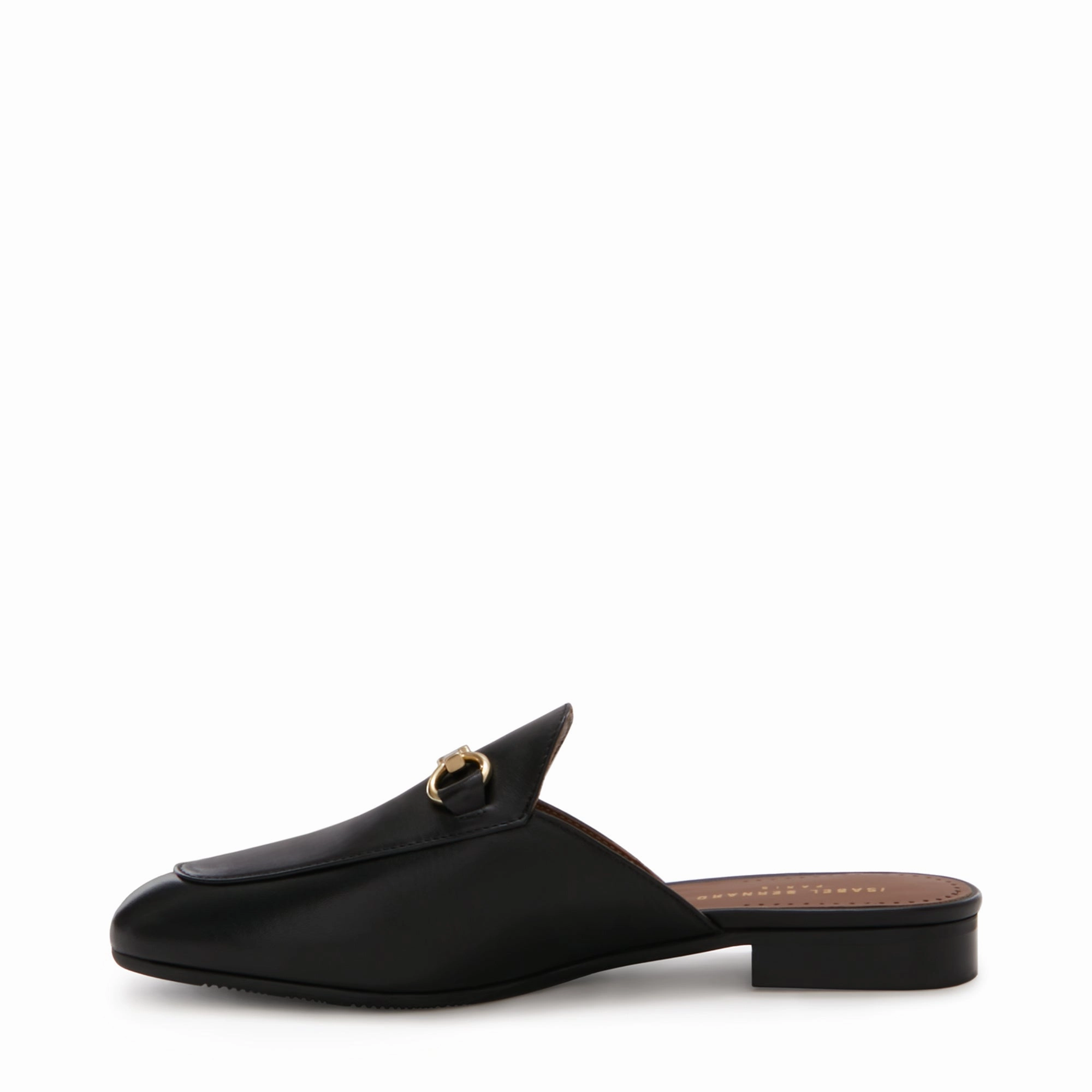 Rain Guard Vend?me Fleur black calfskin leather slipper loafers