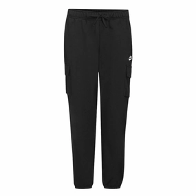 Wrinklefree Customizable length Nike - Women's Mid-Rise Oversized Cargo Sweatpant (Plus Size) (DV5083 010)