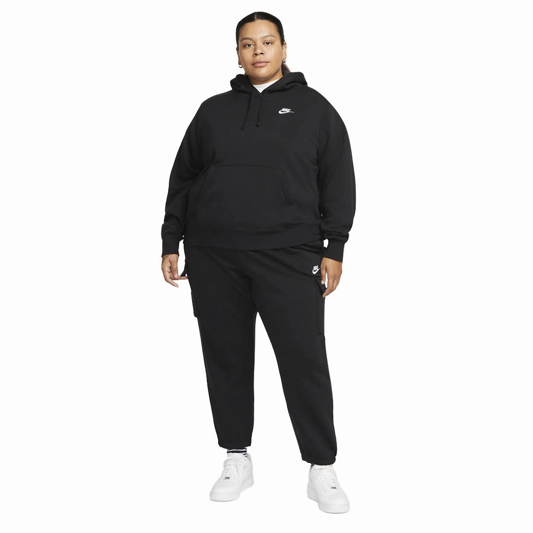 Nike - Women's Mid-Rise Oversized Cargo Sweatpant (Plus Size) (DV5083 010) Ultra Soft