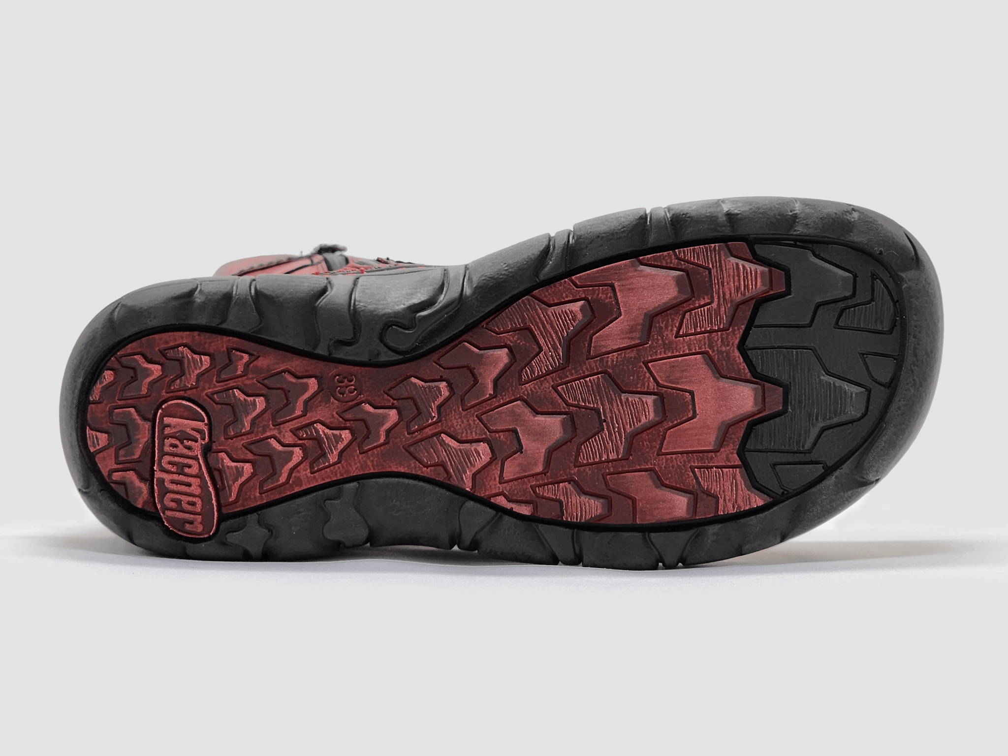 Rugged Built Mountain Hike Women??s Original Tall Thick Wool-Lined Zip-Up Leather Boots - Red/Black