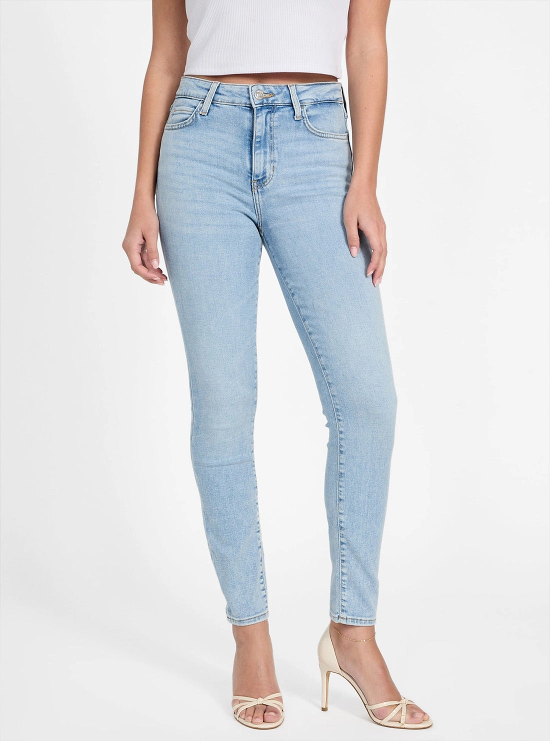 Timeless Match High Rise 1981 Skinny Jeans in Light Wash