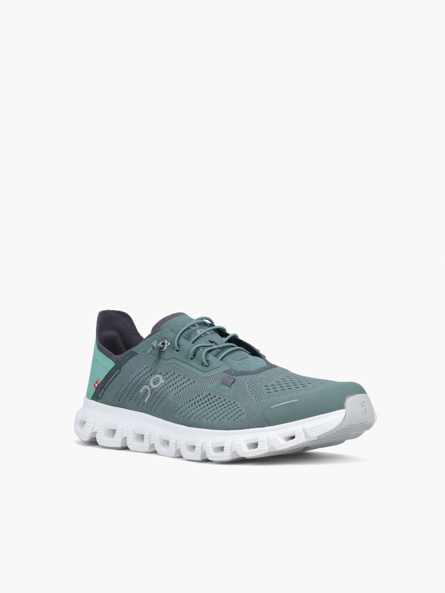 Unisex style Walk Commute Cloud 6 Coast Olive White mesh