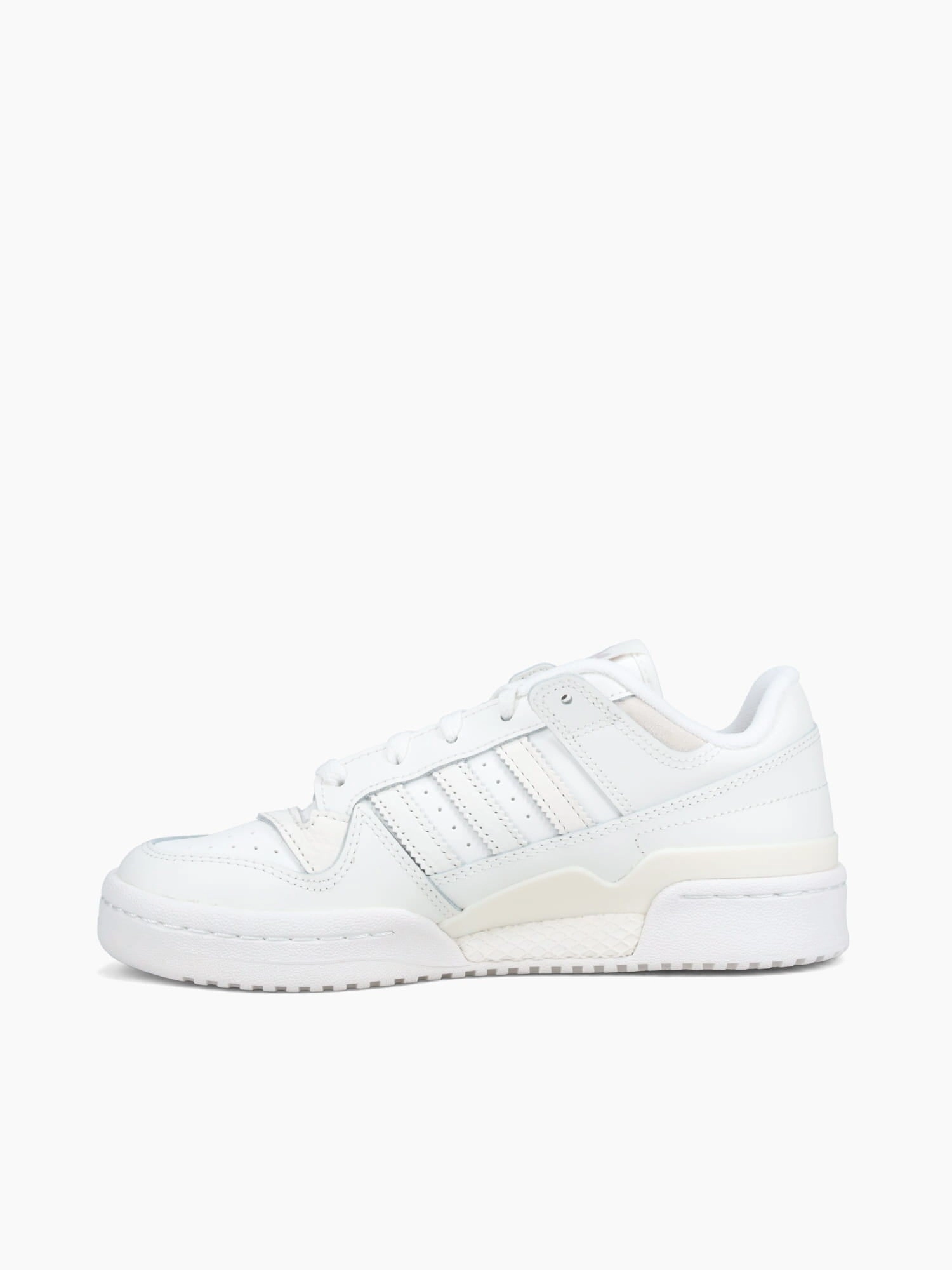 mesh ventilation Slip On Construction Forum Low White Grey leather