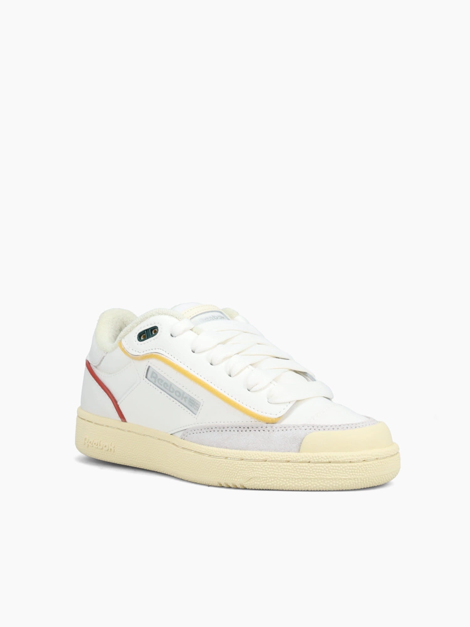 Club C Bulc Chalk Red White Fashion Fit Thermal Molded Midsole