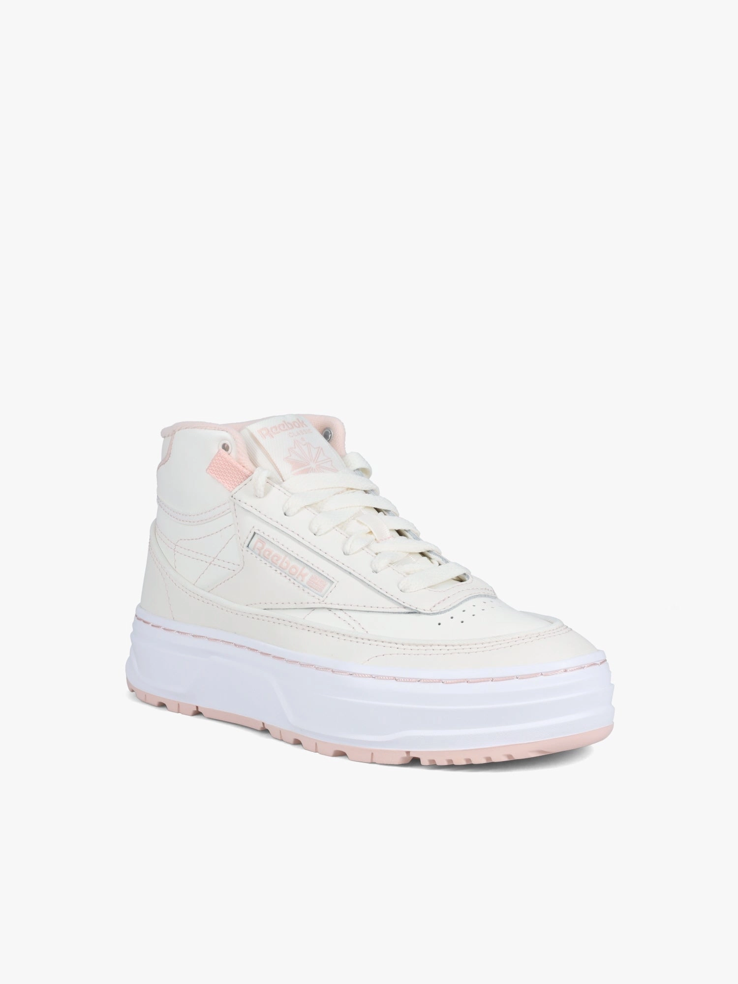 ZipUp Cool Weather Club C Geo Mid Chalk Pink leather