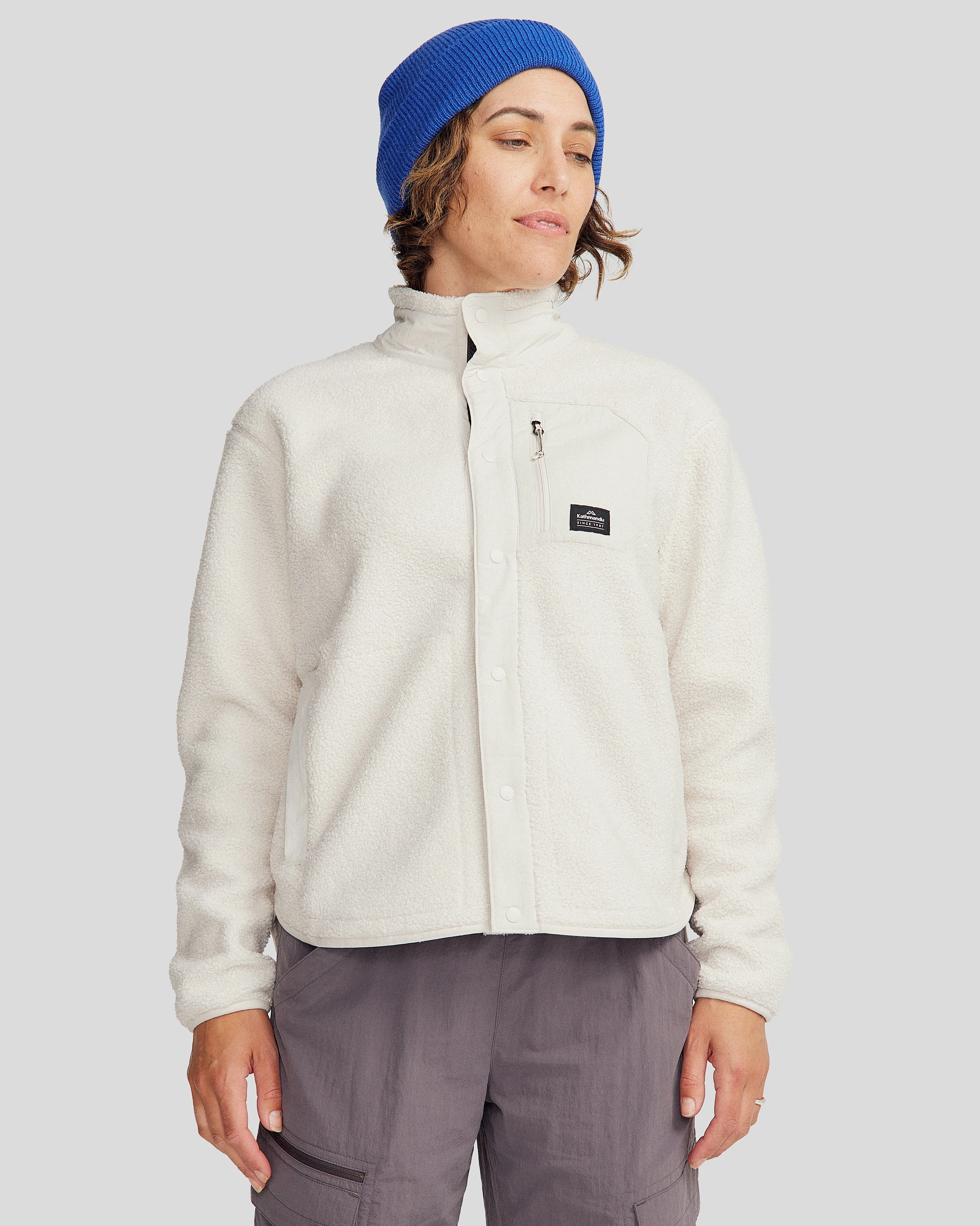 Co-Z High Pile Women's Jacket v3 - Shroom Layered Ventilation Panels Simple Urban Layer