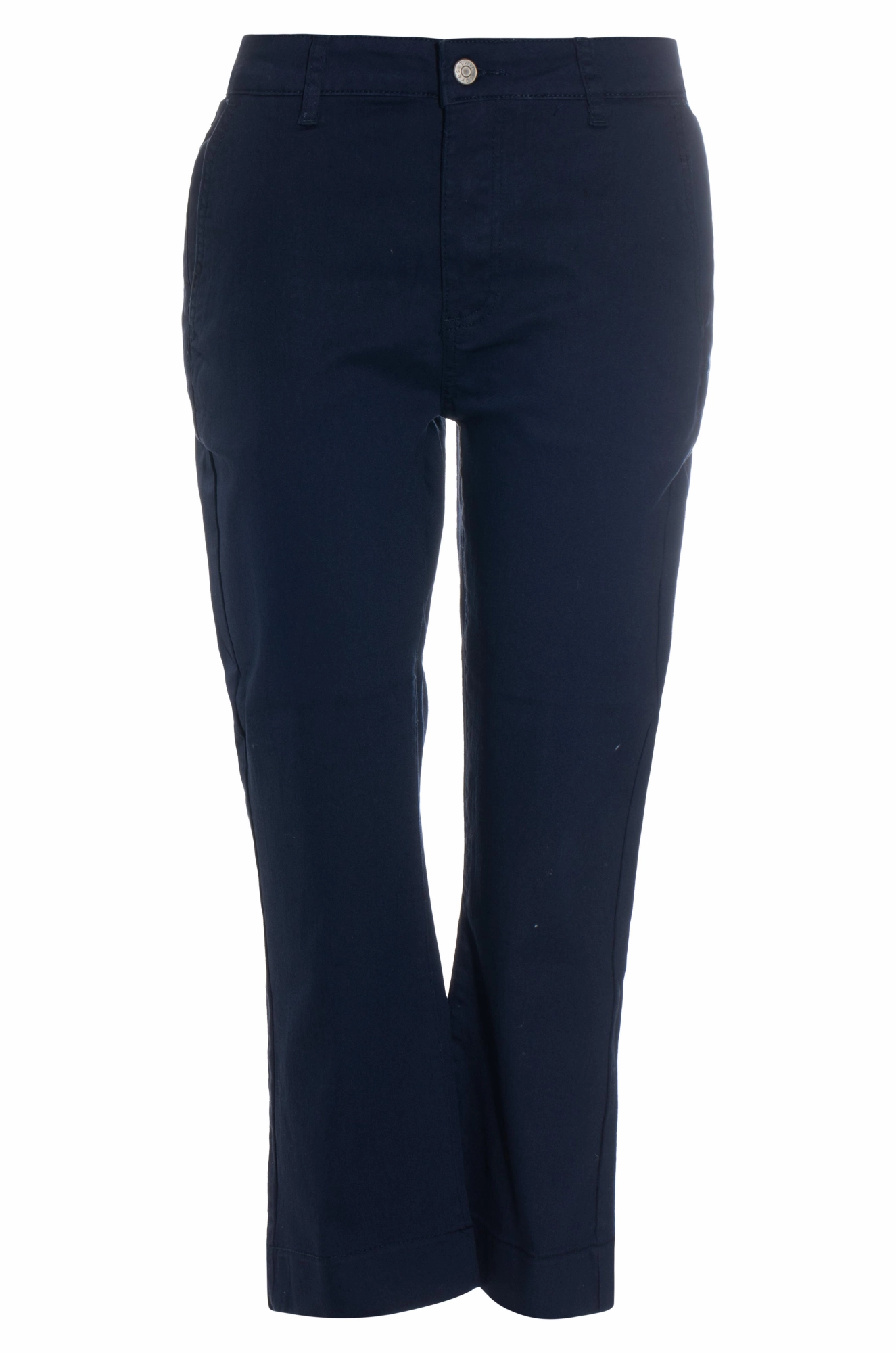 Coloured Denim Crop length Jeans | NAVY | 6905AR High Durability Thread Breathable Travel Outfit Brunch Outfit