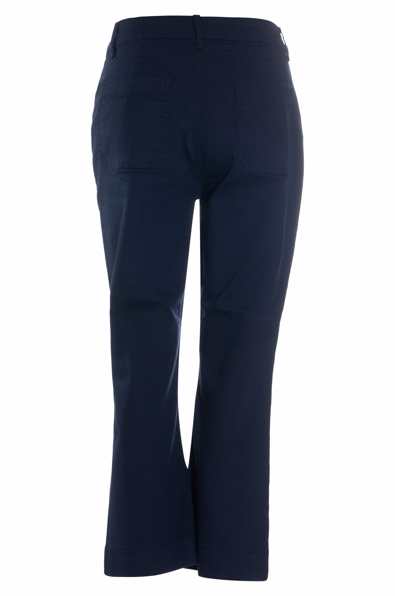 Utility Basic High Quality Eco Friendly Coloured Denim Crop length Jeans | NAVY | 6905AR