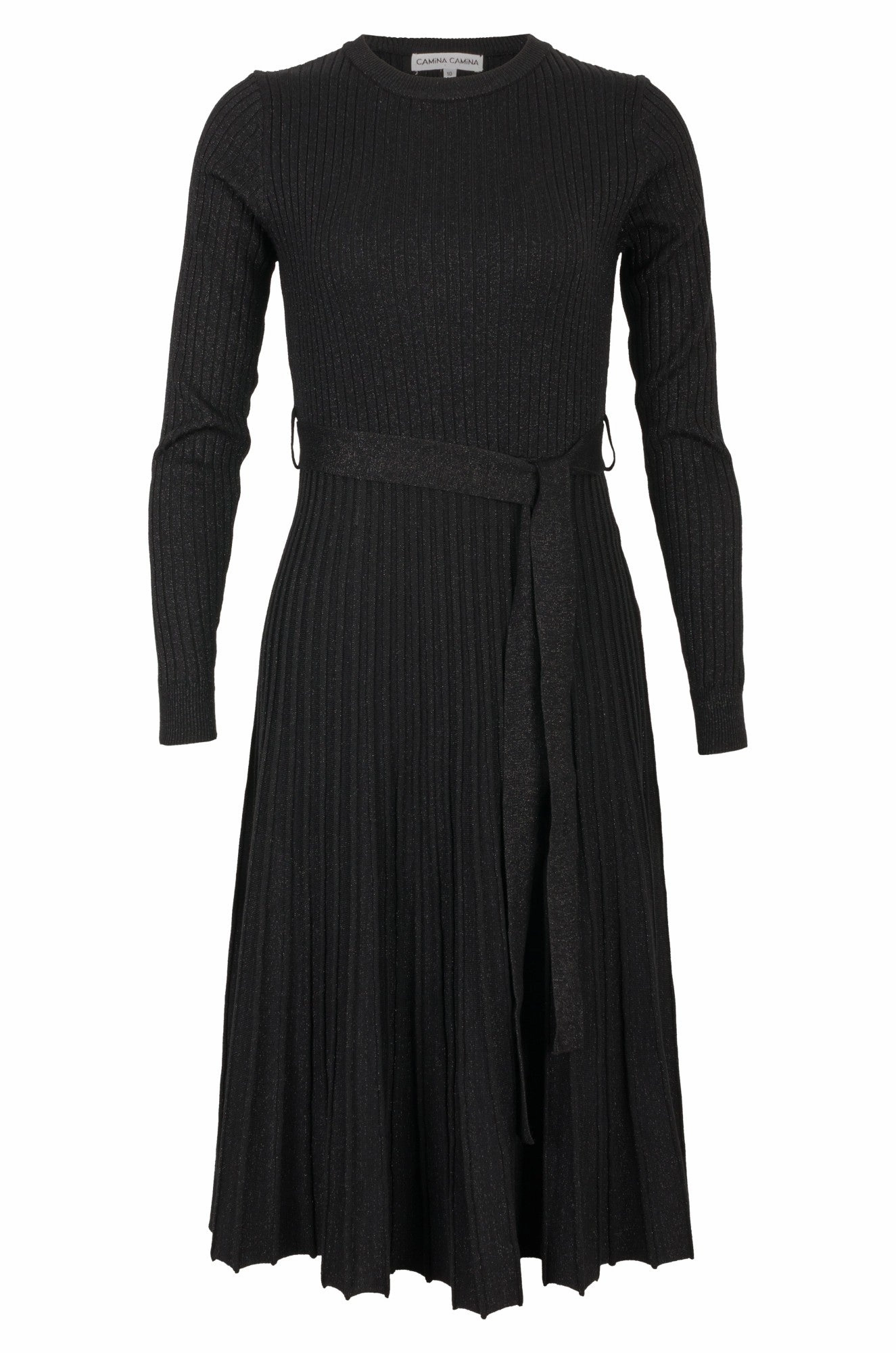 Shine Finish Urban Spirit Dress - Knitwear | Black | 27BB1