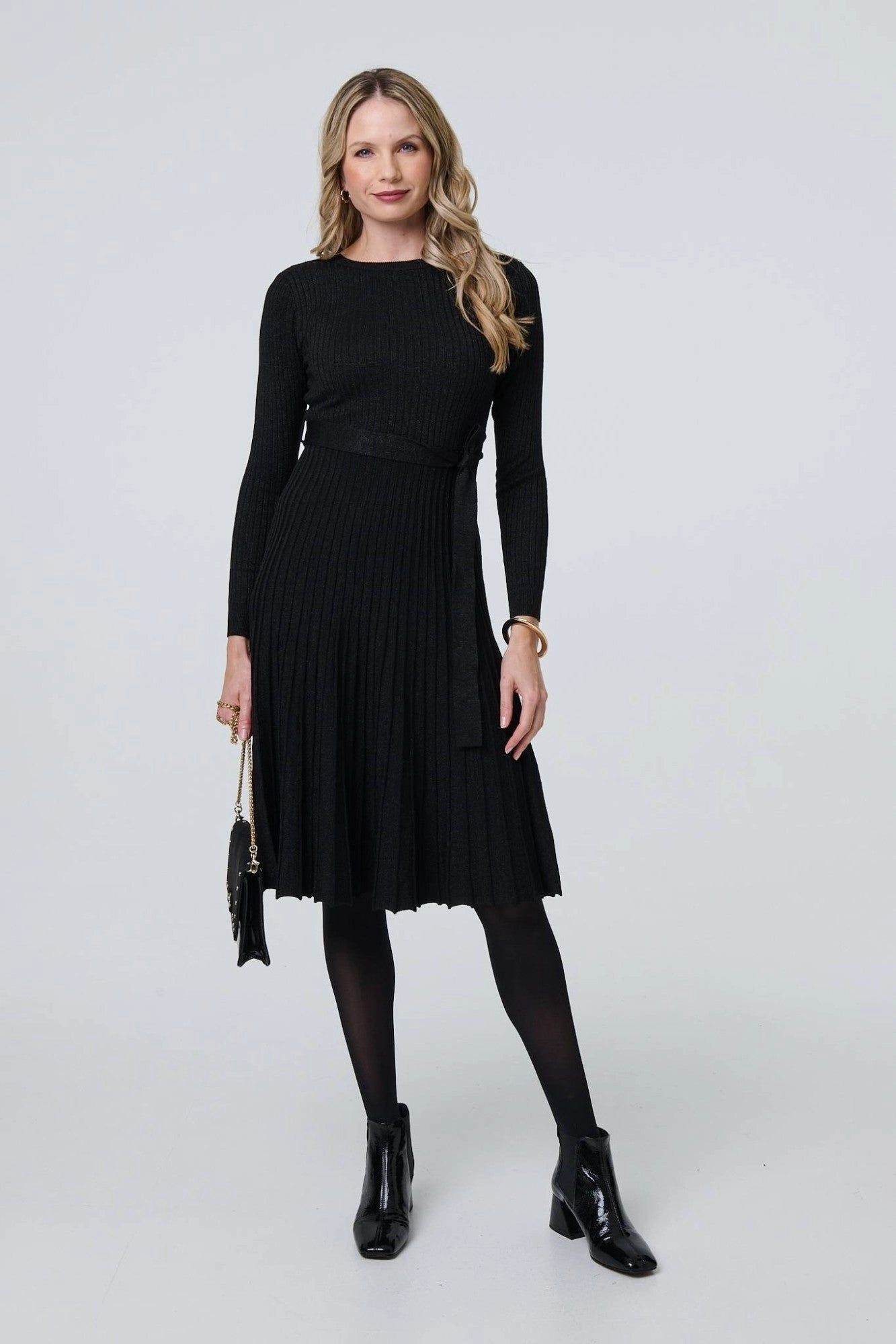 Dress - Knitwear | Black | 27BB1 Perfect Proportion