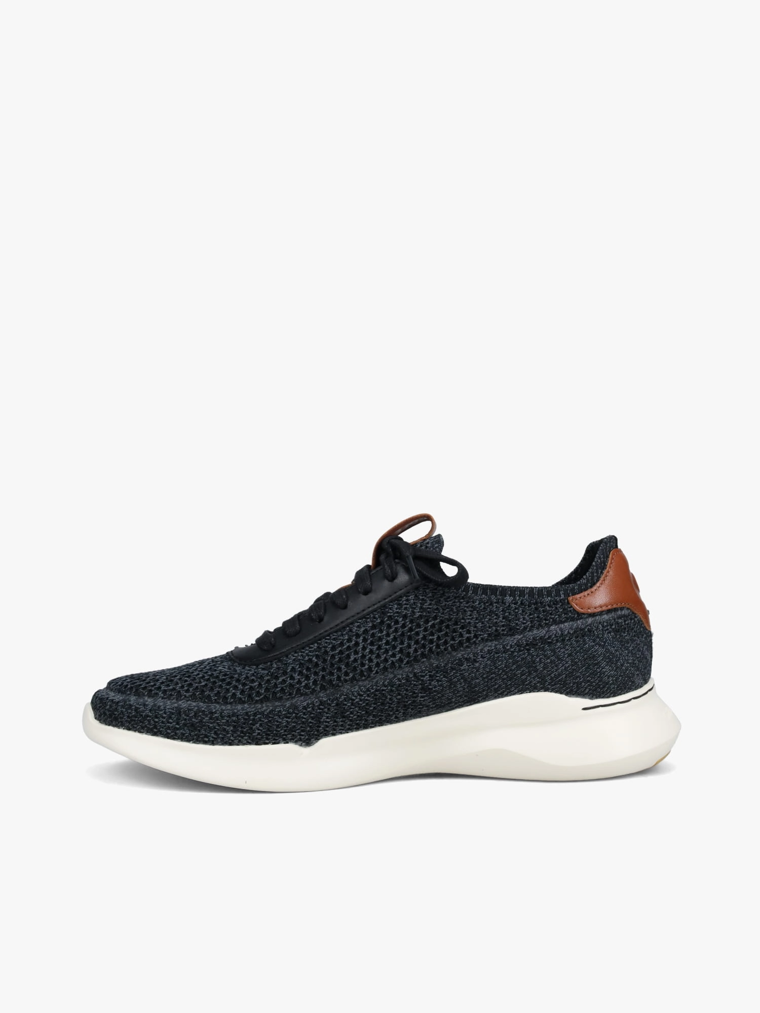 Motion Ease Impact Zone Grand Crosscourt Stitchlite Blk Knit Lea