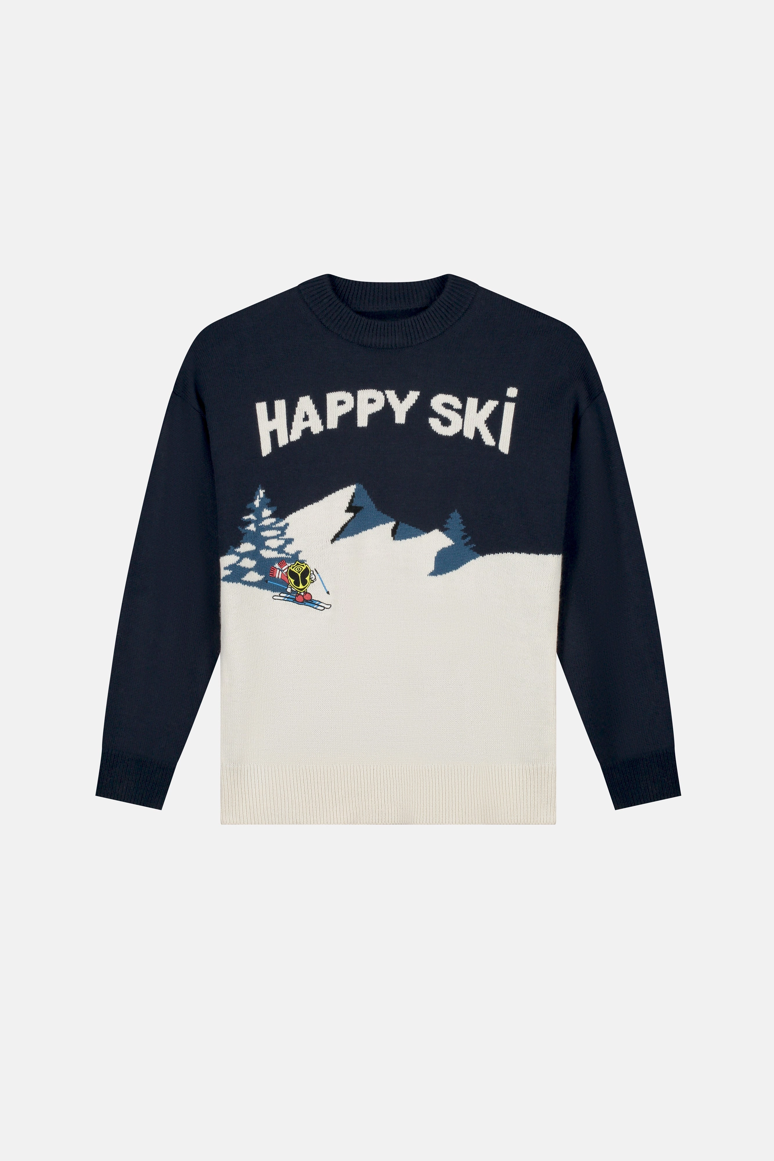 HAPPICON SKI KNITTED SWEATSHIRT Comfort Stretch Fit