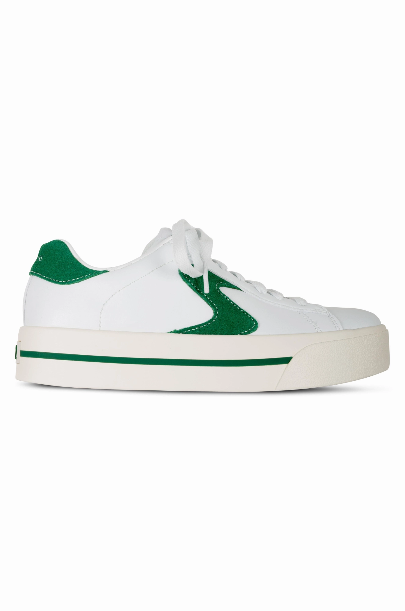 Machine Washable Sneaker | WHITE/GREEN | 185045 AB Hyper Compression Eco Use