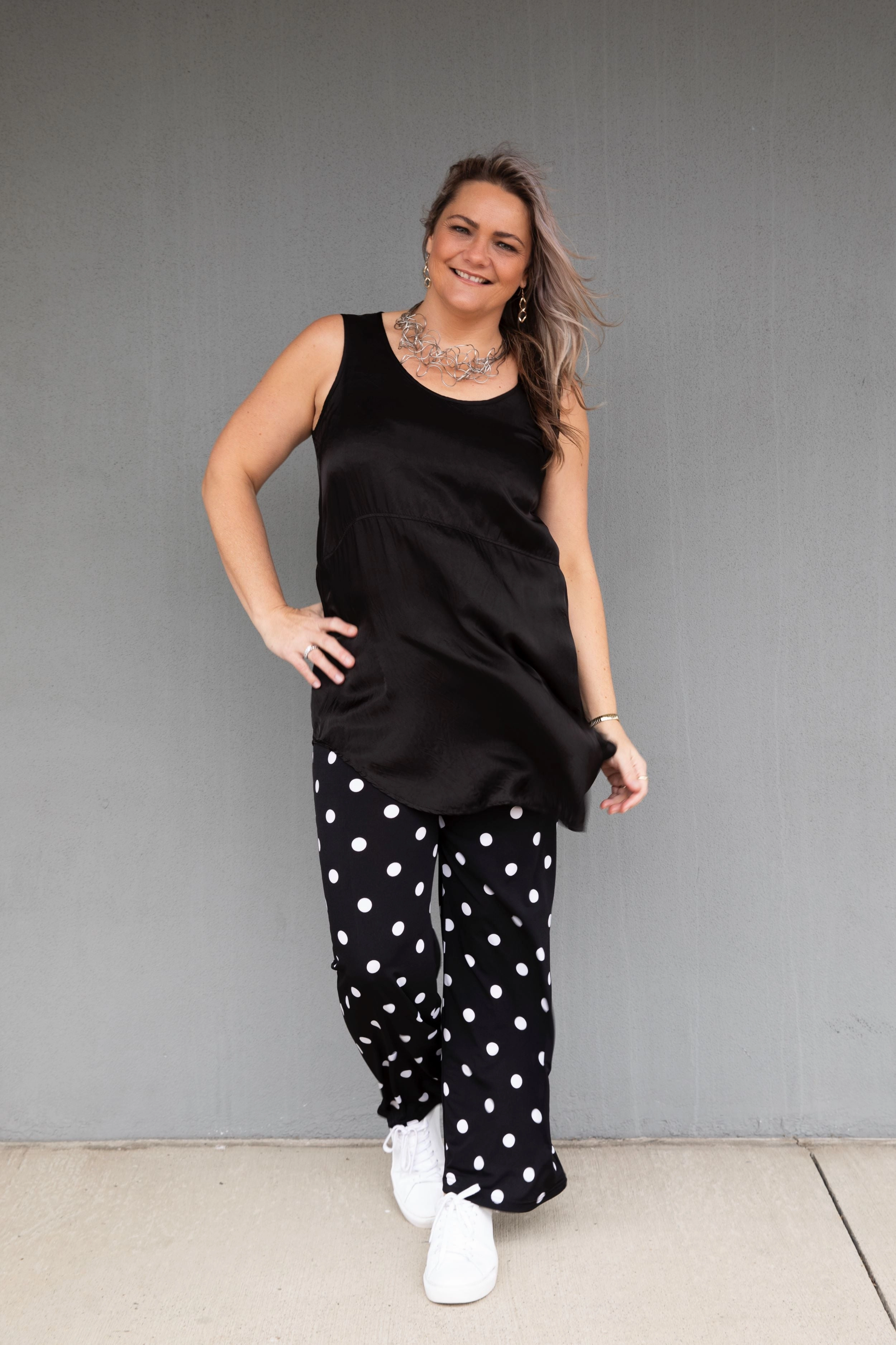 Functional Stretch Lightweight Layer Swish - 242026 Wide Leg Spot Pant