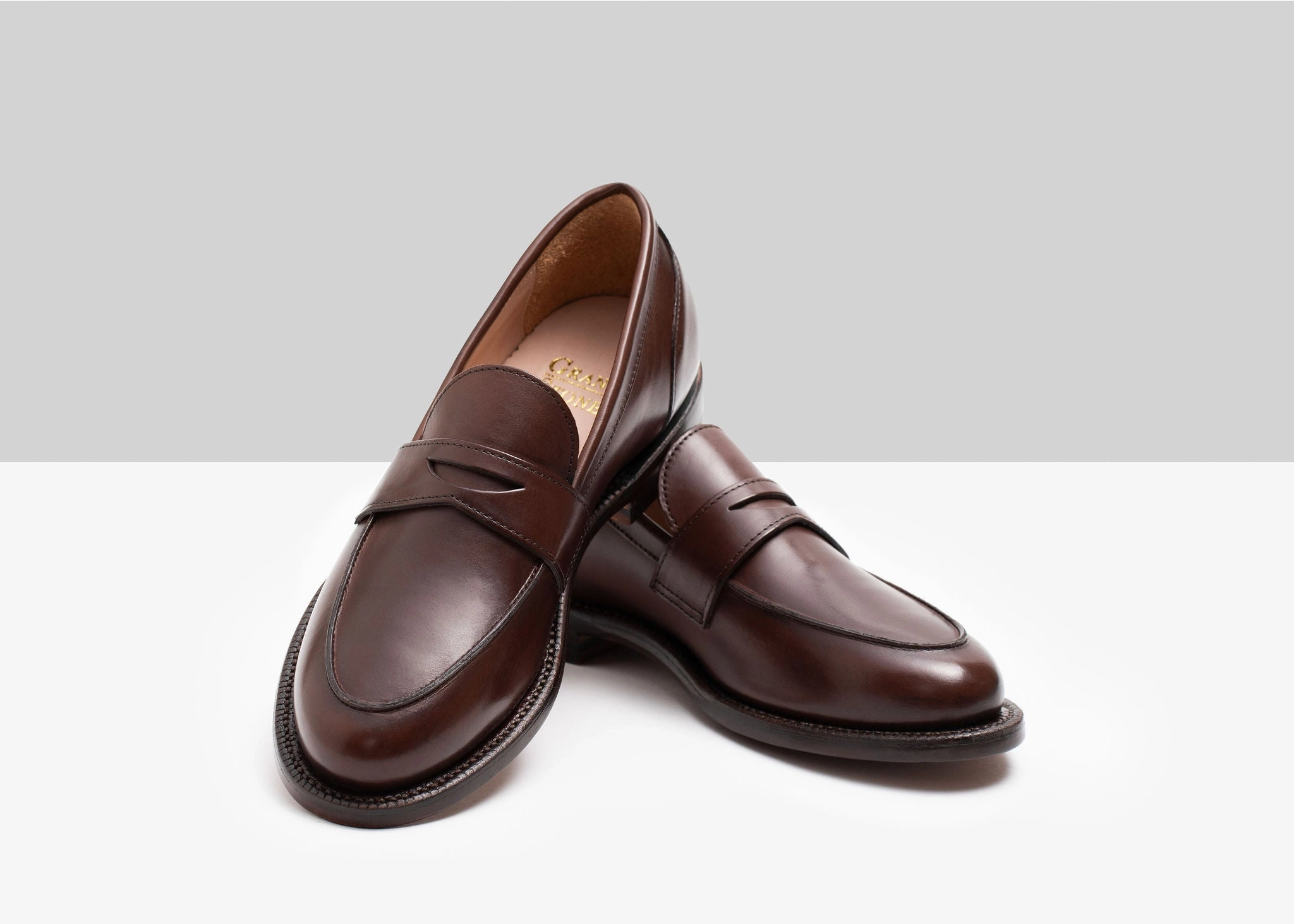 Clara Penny Loafer Tobacco Calf Form Fit