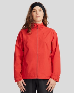 Women's Trailhead Stretch 2.5-layer Rain Jacket - Spicy Chilli Pepper Flame retardant