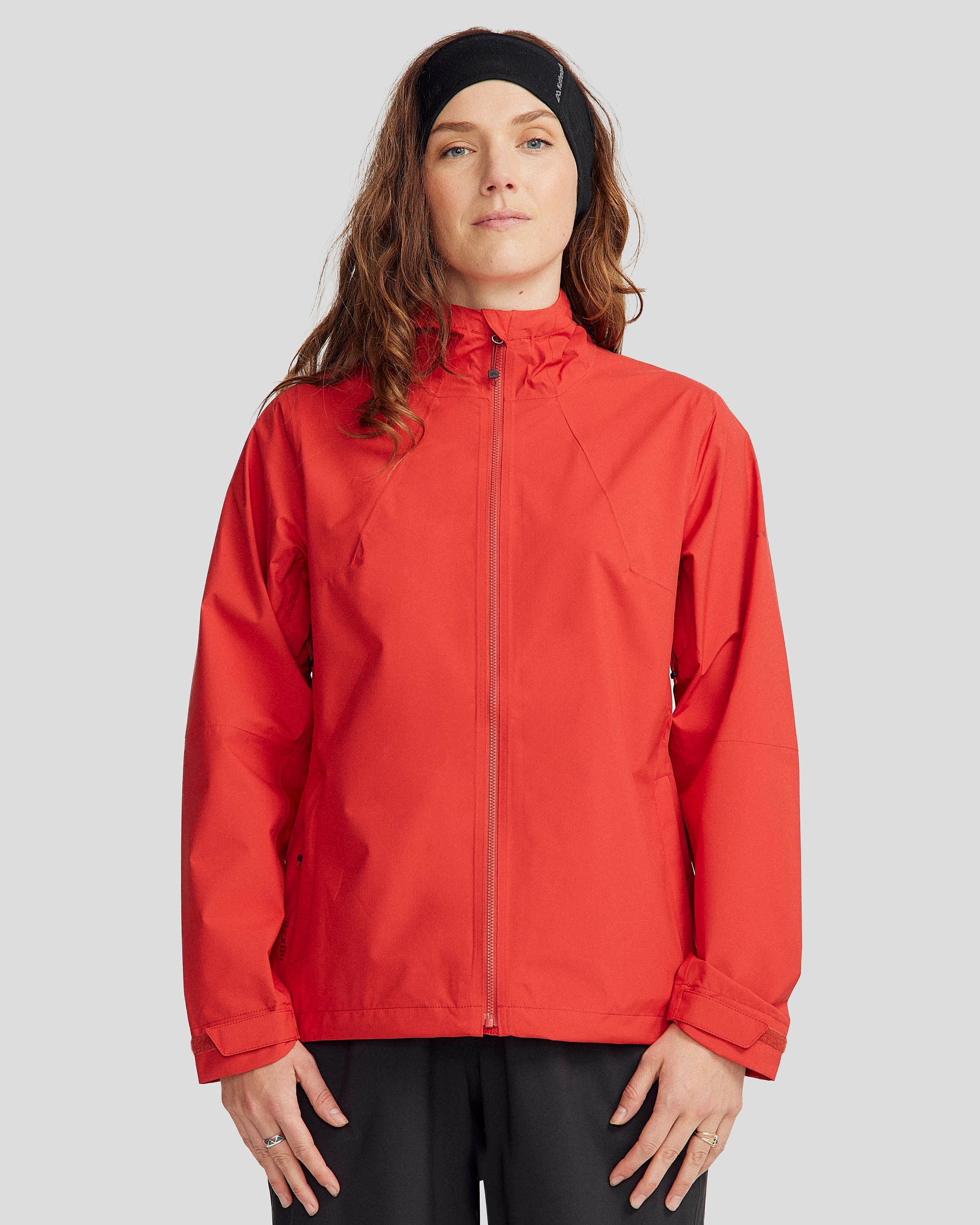 Women's Trailhead Stretch 2.5-layer Rain Jacket - Spicy Chilli Pepper Detachable Layer Seamless Technology